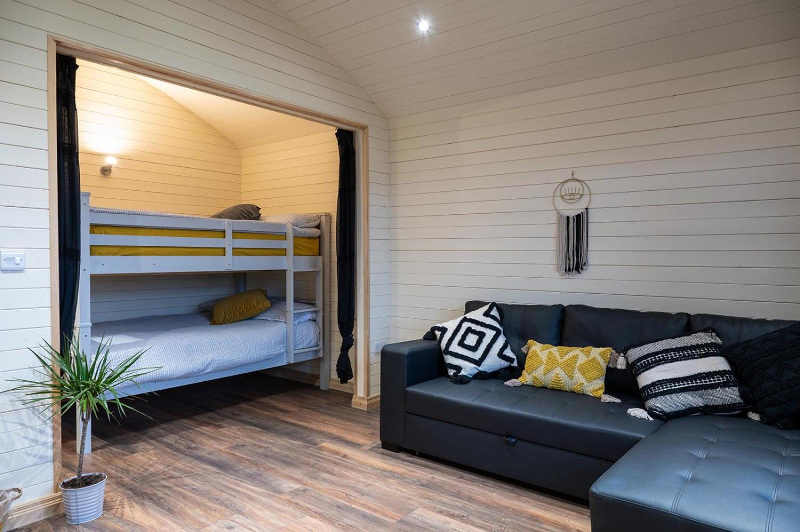 The Getaway - The Buzzard - Luxury Family Glamping Cabin view 4