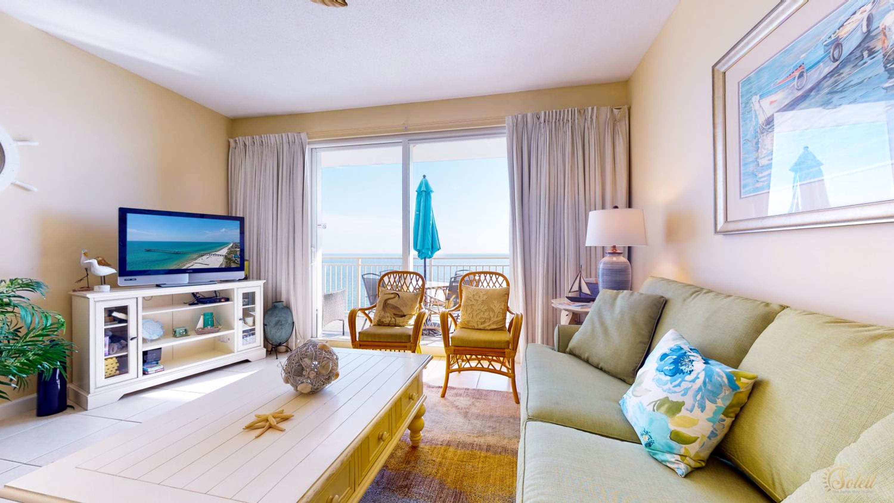 Beachfront - Private Balcony - Near Pier - FLPCB62 view 3