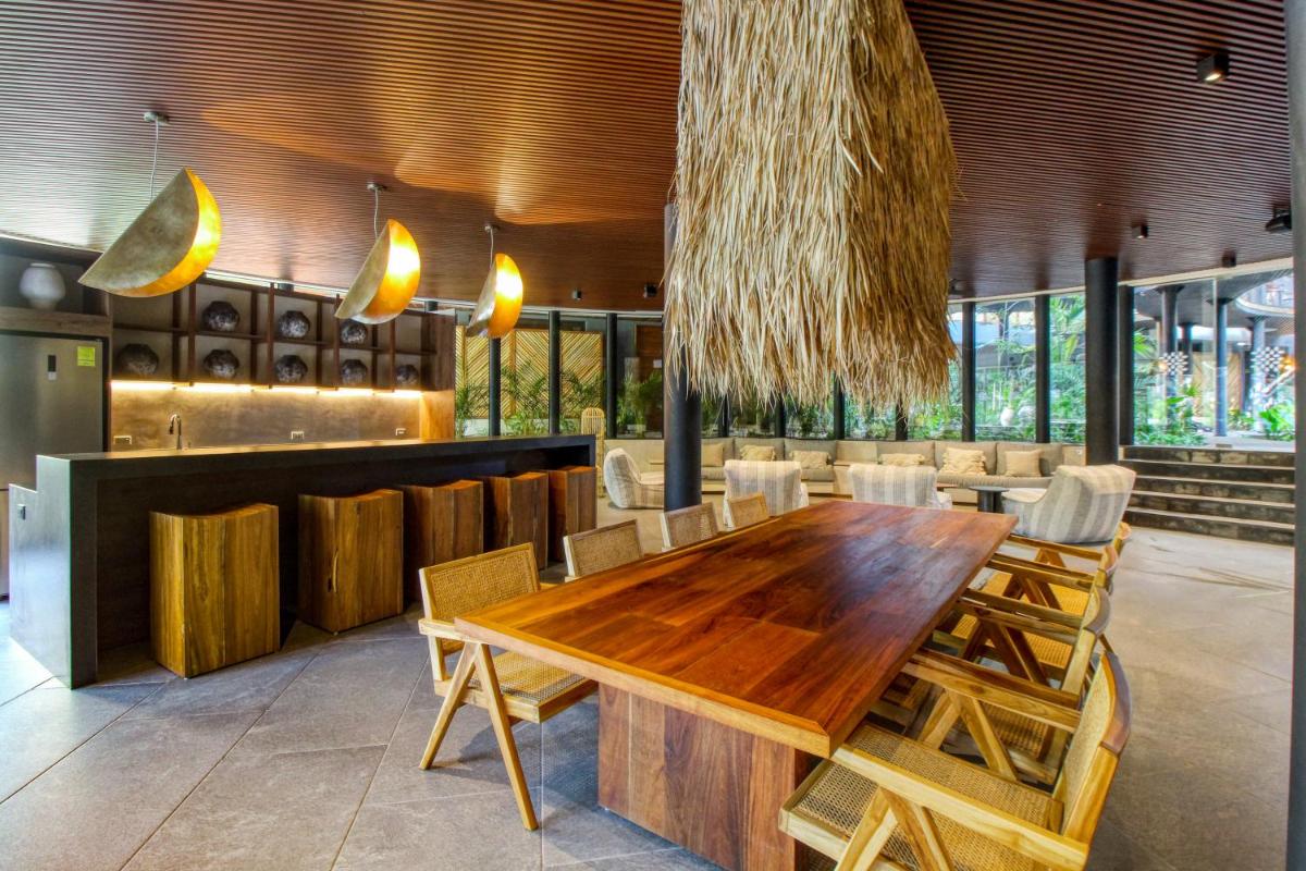 outdoor BBQ area