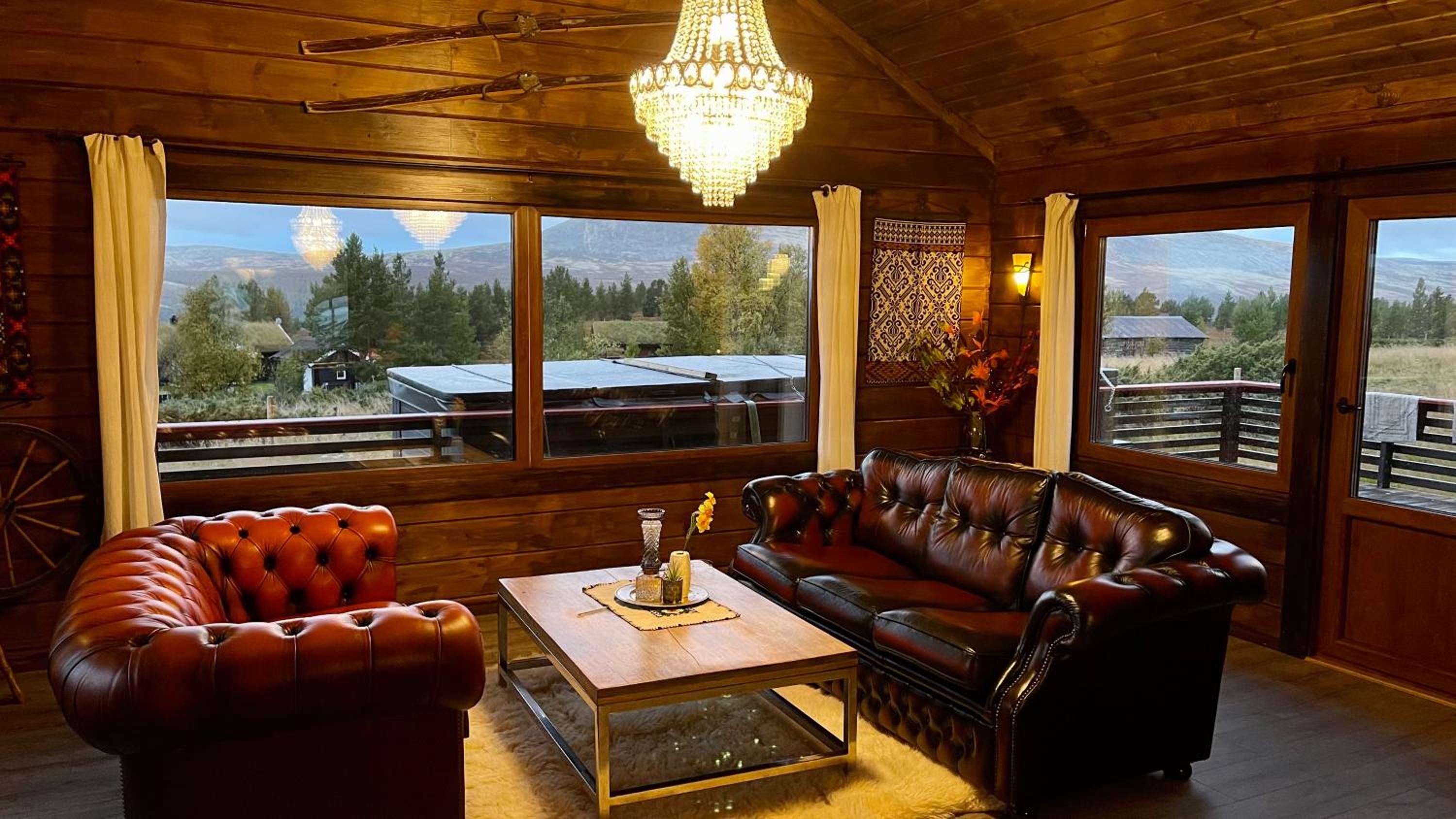 Trollvang, hytte med pool og sauna view 5