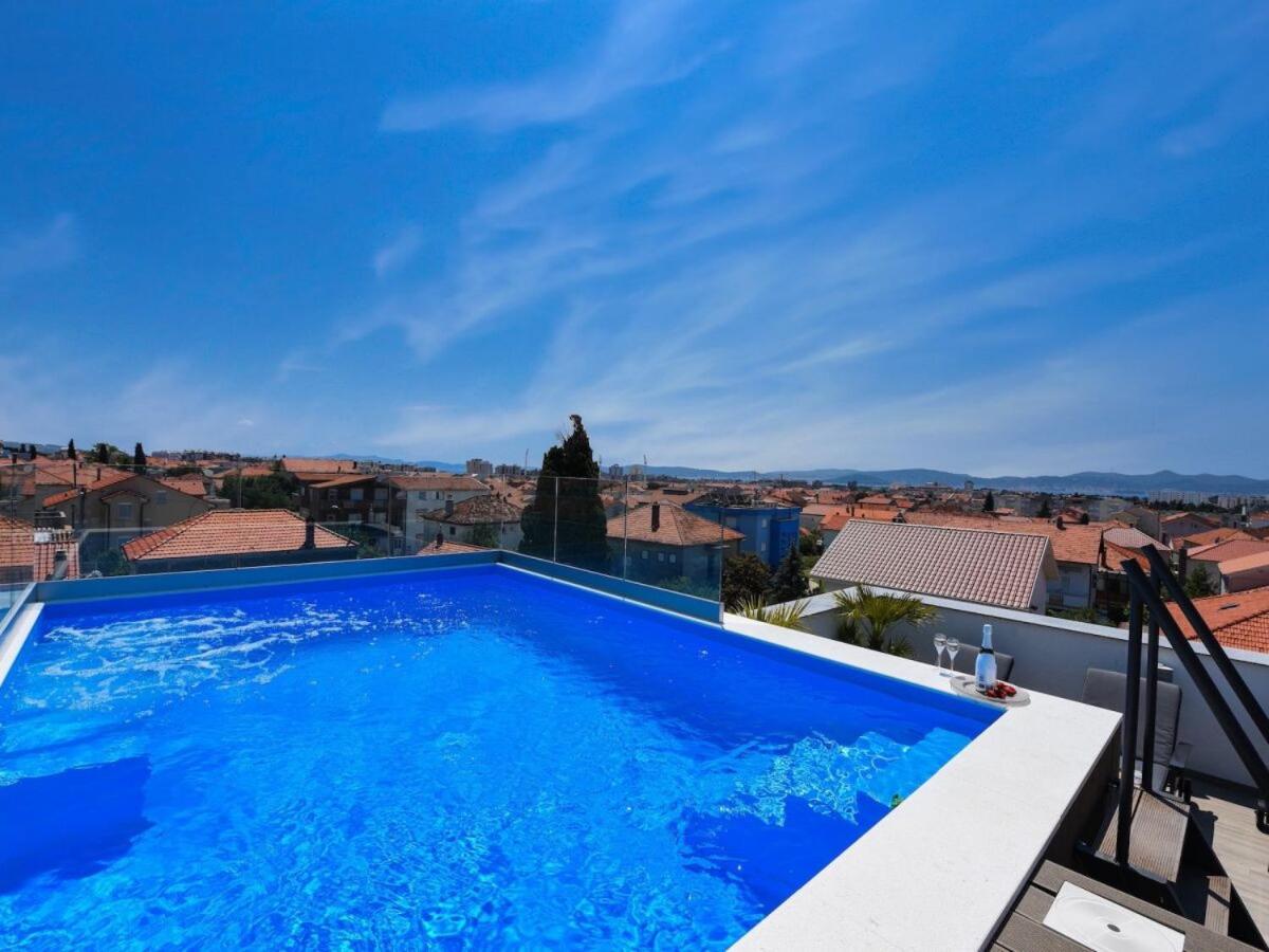 Rooftop heated pool Villa Jelena photo 3