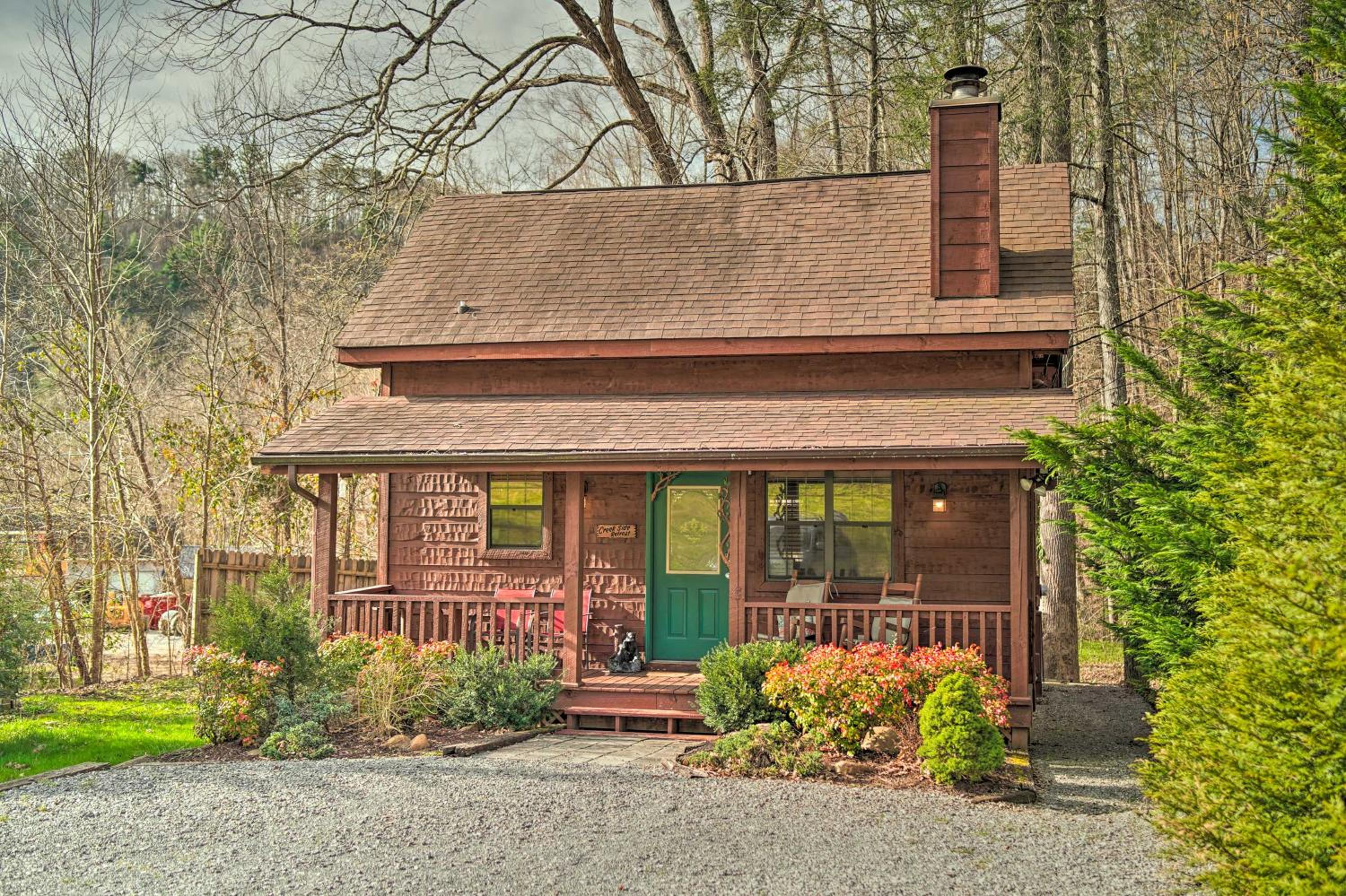 Hotel Creekside Cabin W/ Loft In Pigeon Forge