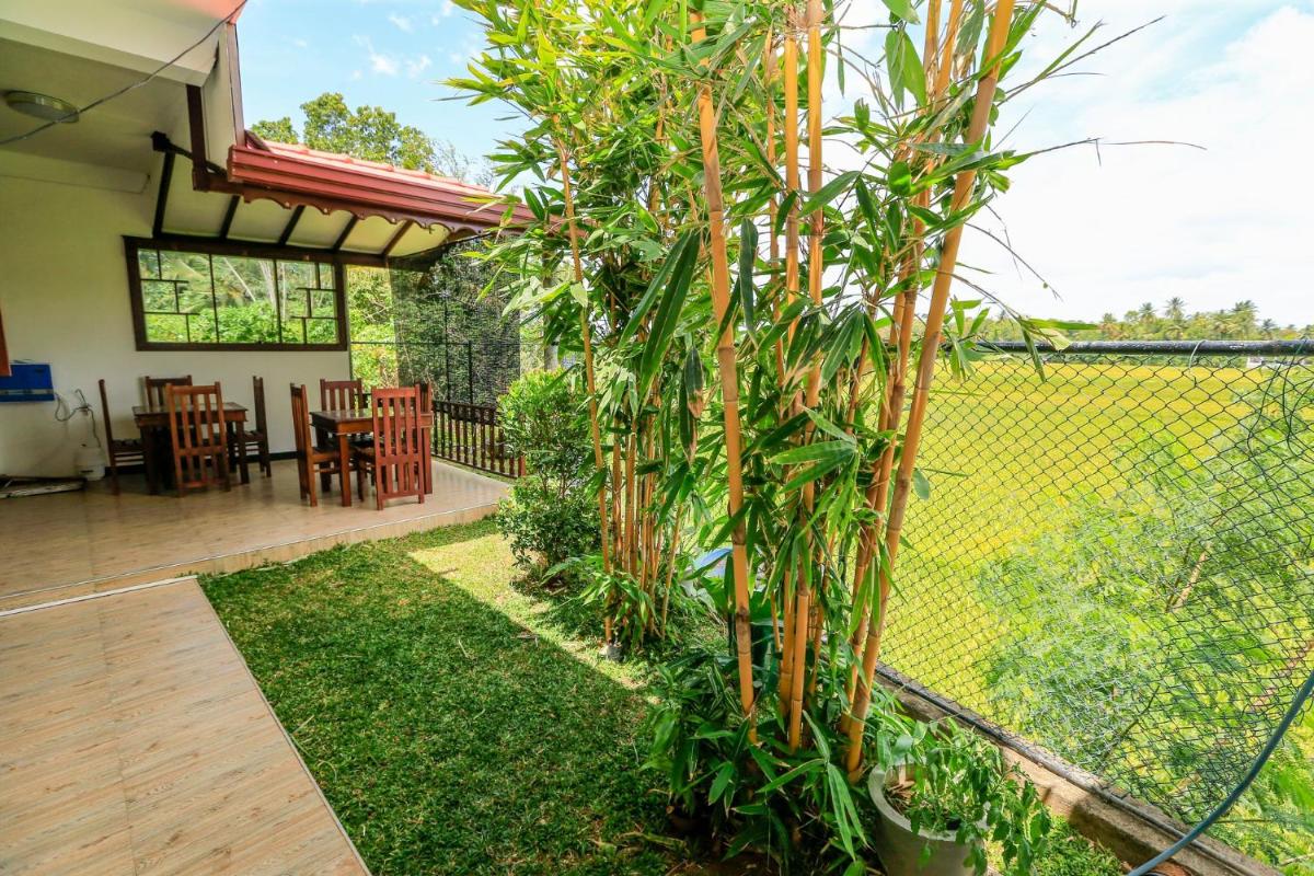 outdoor BBQ area