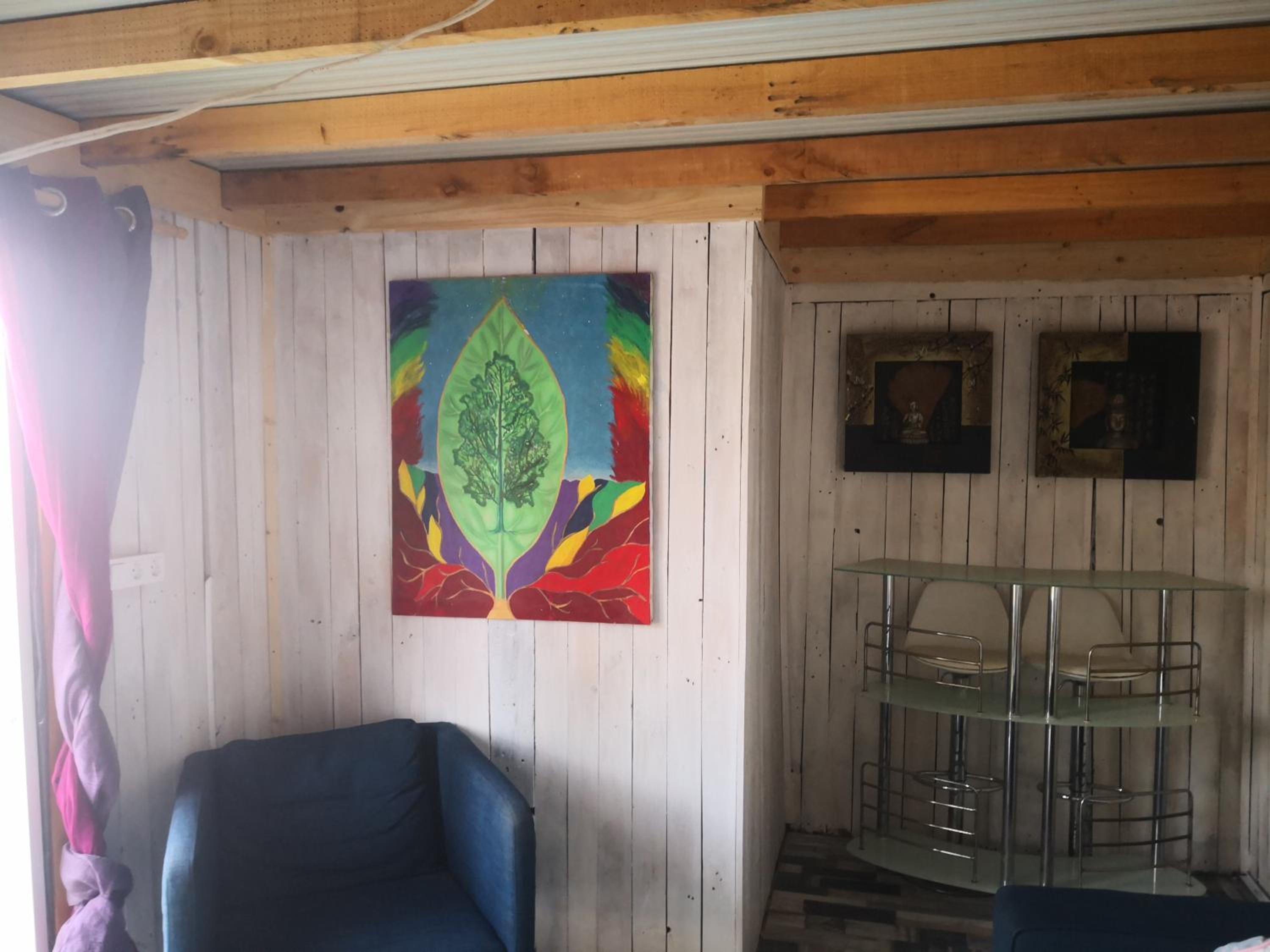 Flor de Loto Romantic Woodhouse casita camping