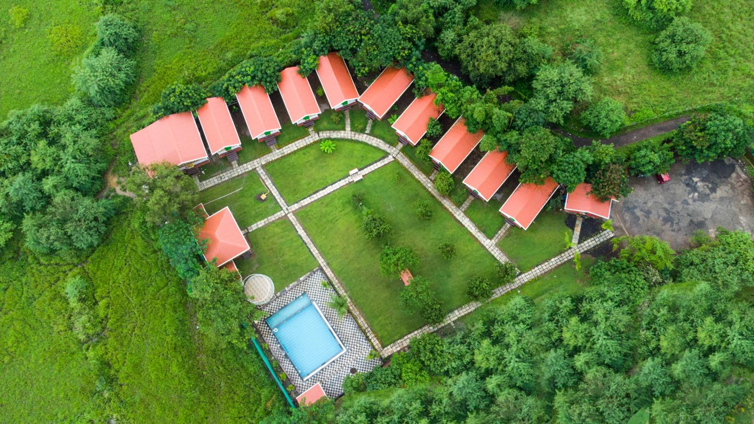 Red Stones Resorts,Karjat view 2