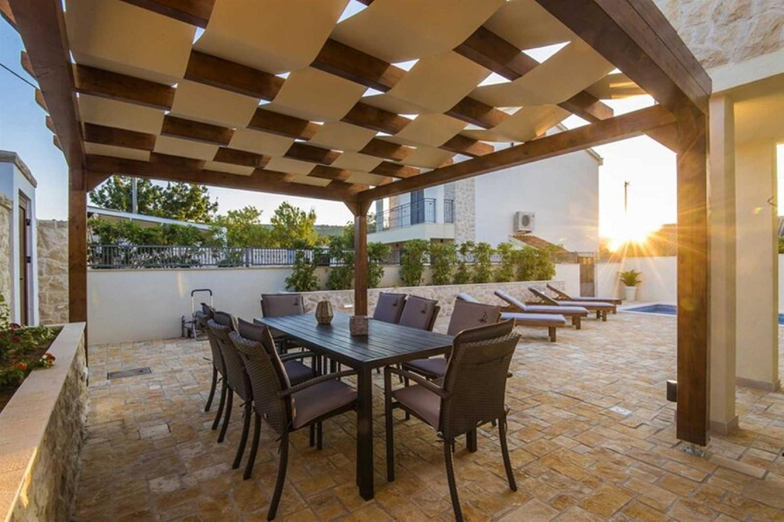Modern, Stone Villa Castello Coza II with pool view 5