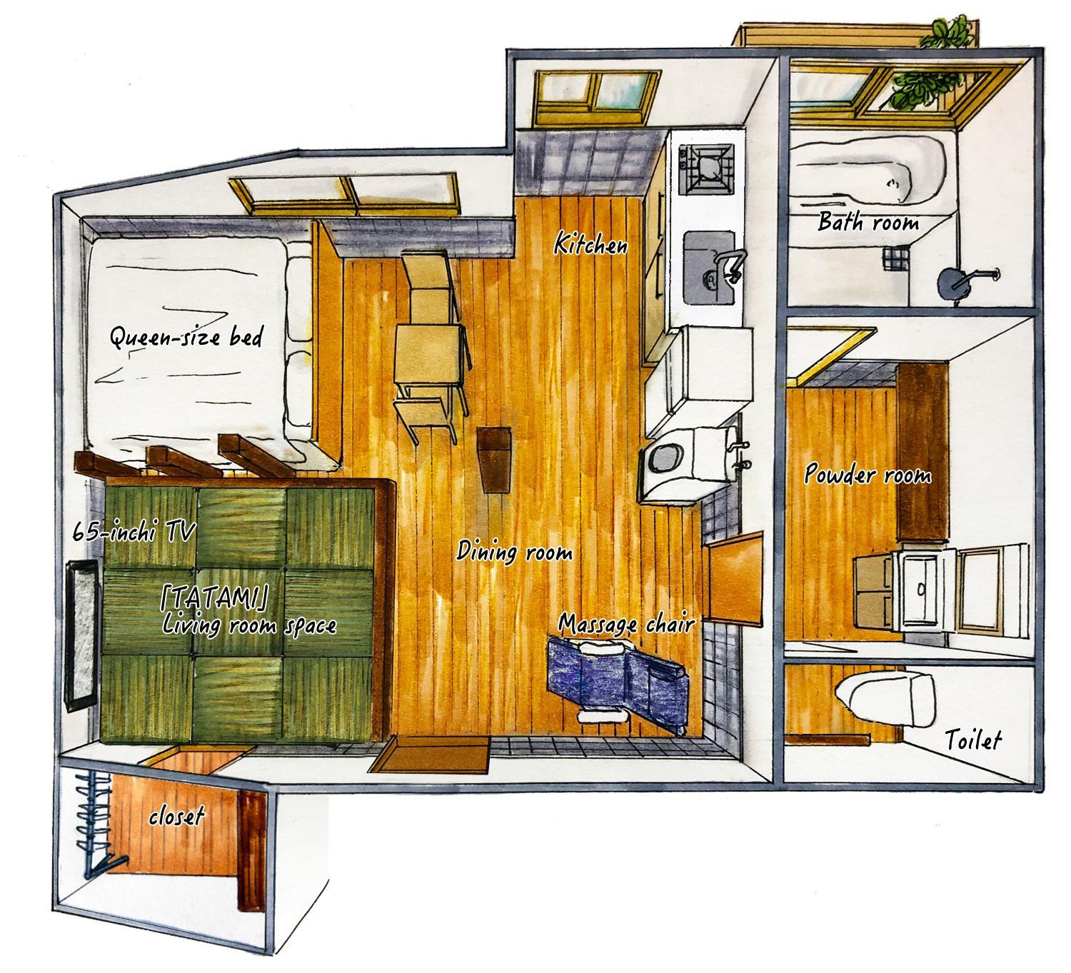 Kunugi Relaxation with 4 modern rooms