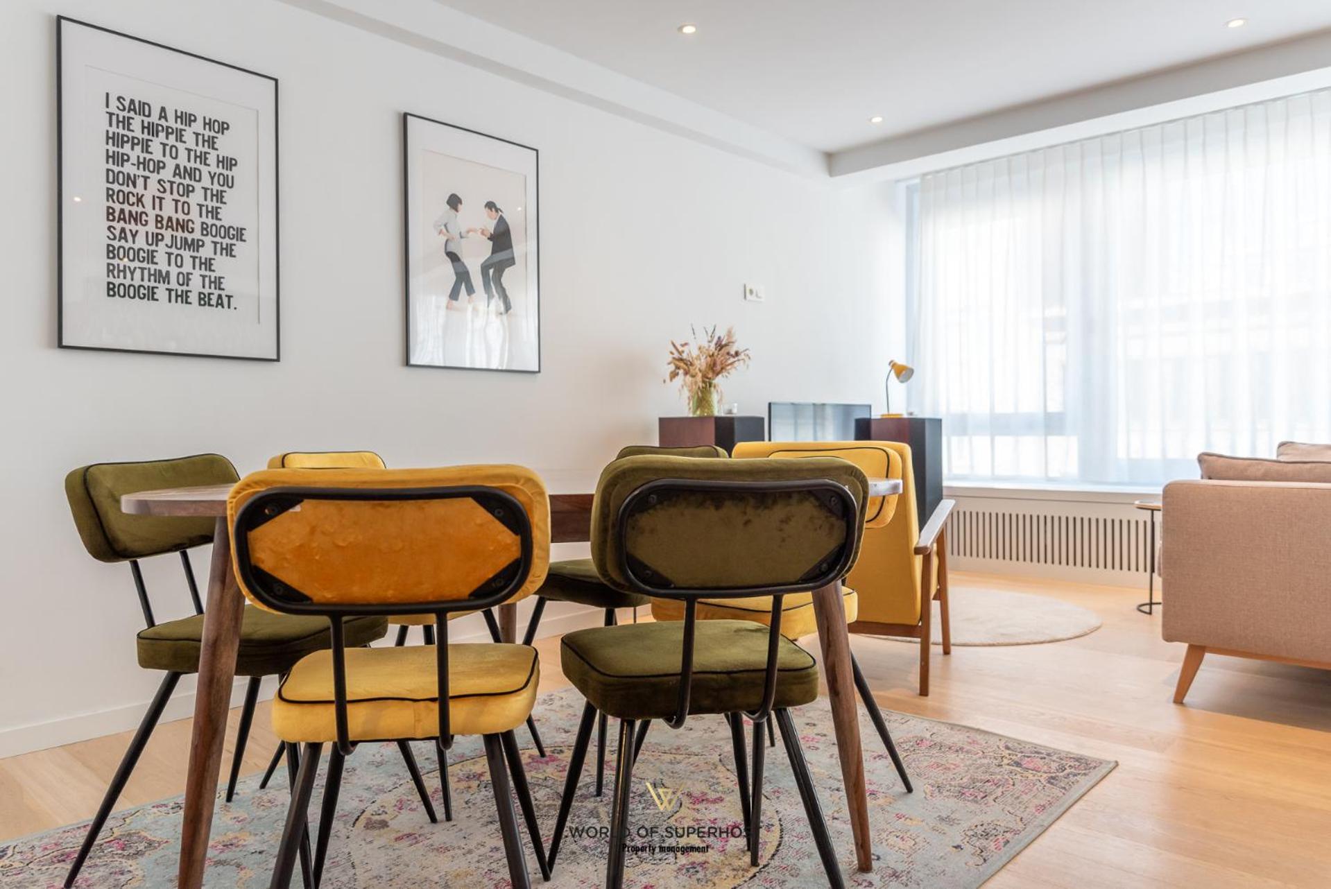 Rock & Roll Chic Apartment near Oostende