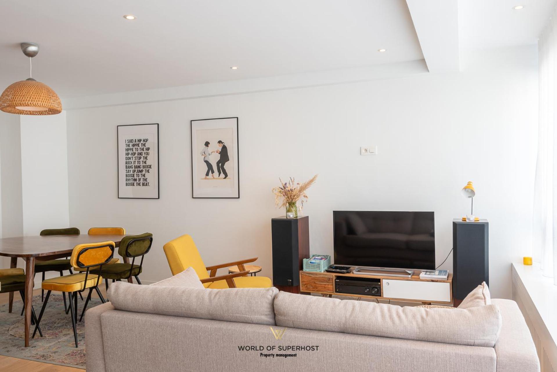 Rock & Roll Chic Apartment near Oostende
