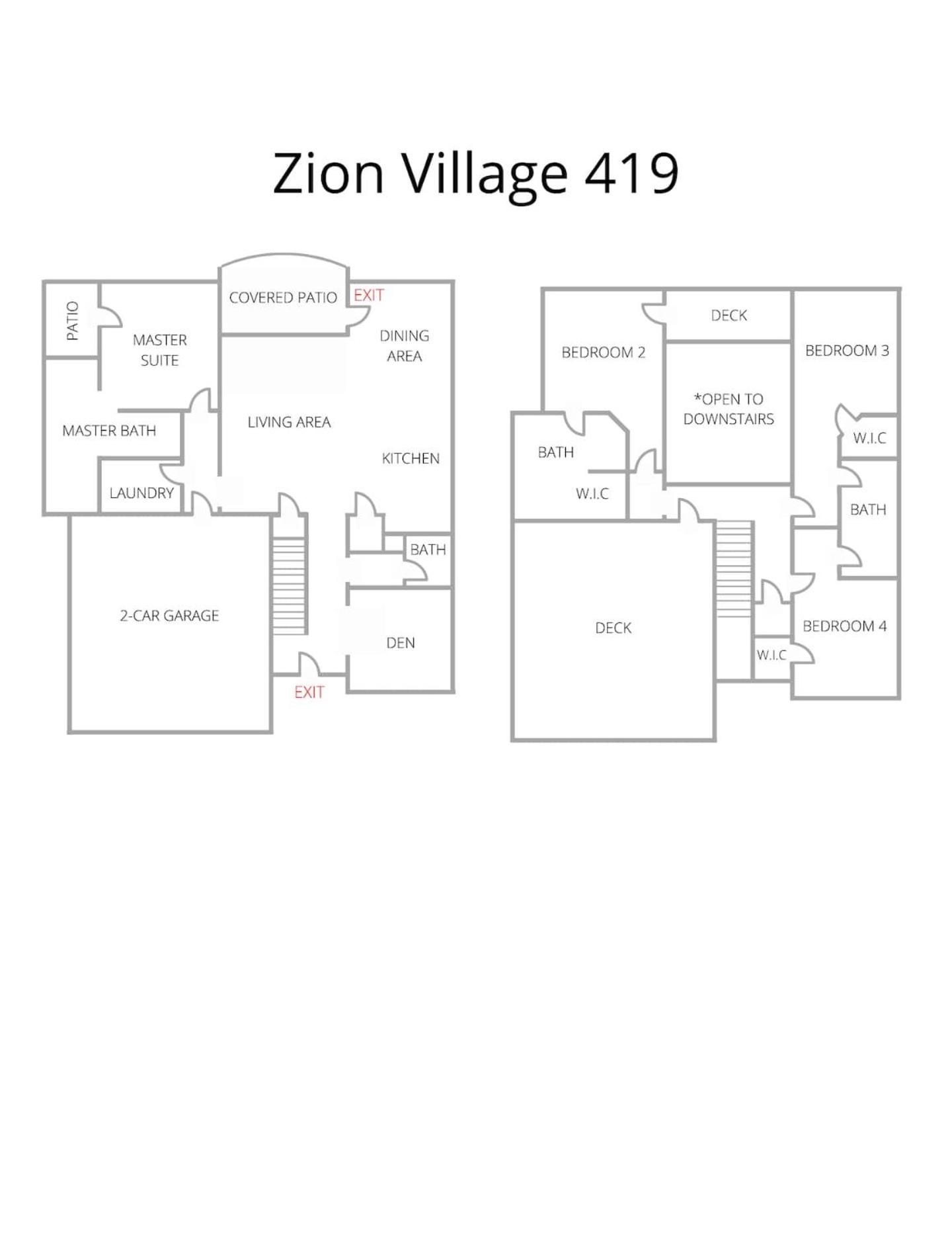 RedHills Retreat Near Zion Golf Pool Spa Access view 3