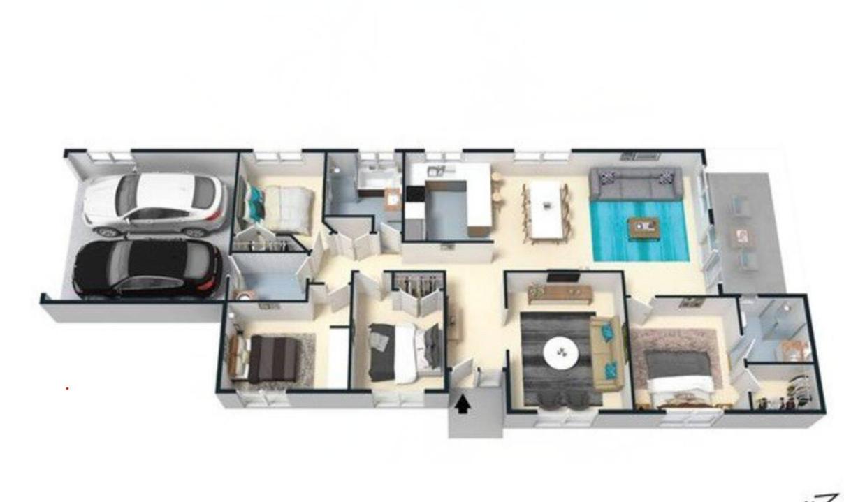 Hunter Home with POOL / CINEMA ROOM / PING PONG