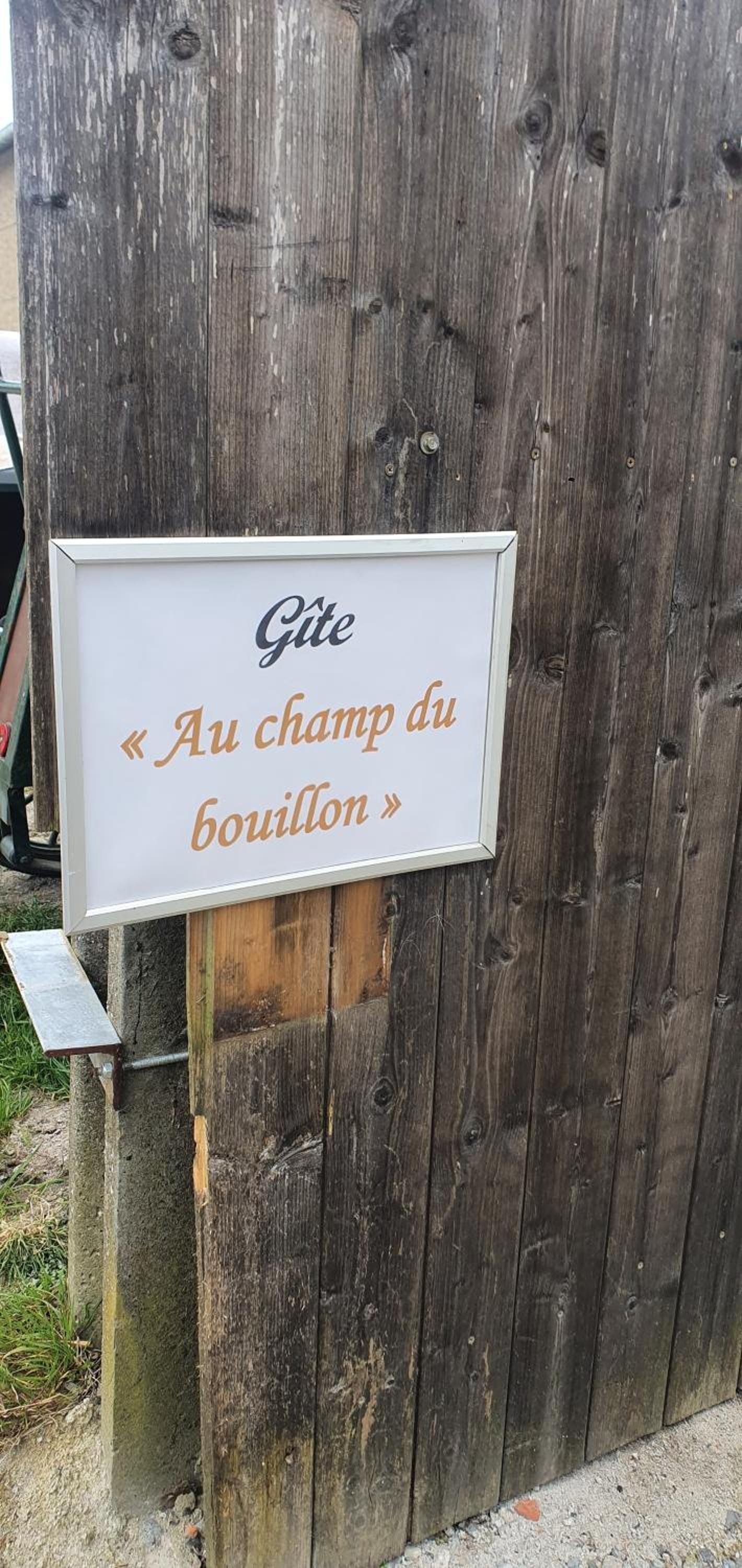 Gite Au champ du bouillon proche de Pairi Daiza wellness en option