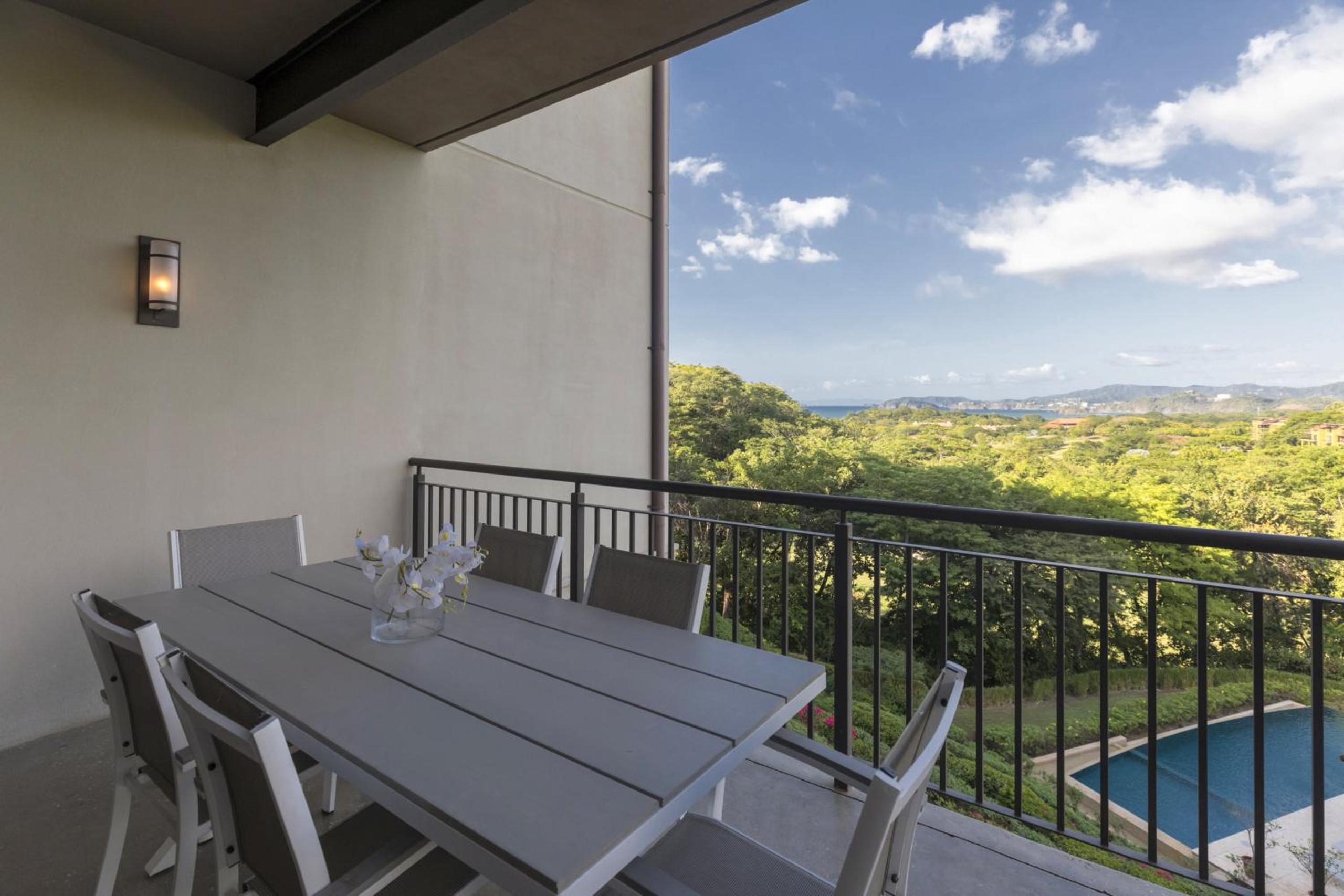 Modern 2BR Condo Partial Ocean View - Roble Sabana - Reserva Conchal Golf Resort