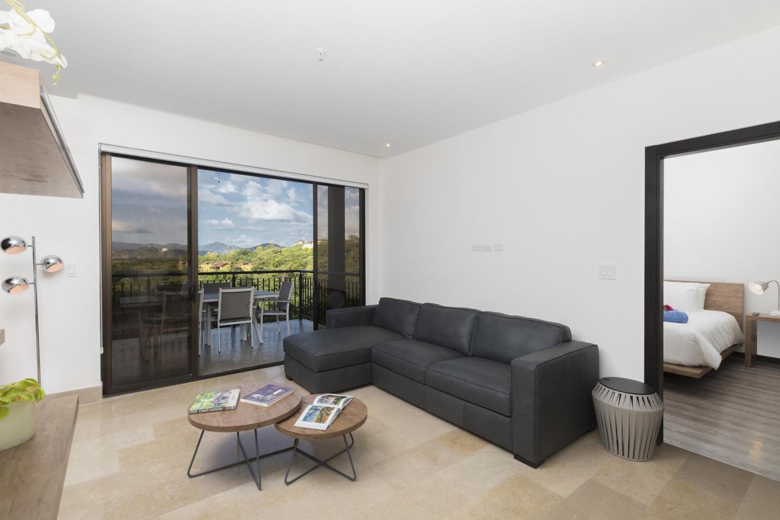 Modern 2BR Condo Partial Ocean View - Roble Sabana - Reserva Conchal Golf Resort