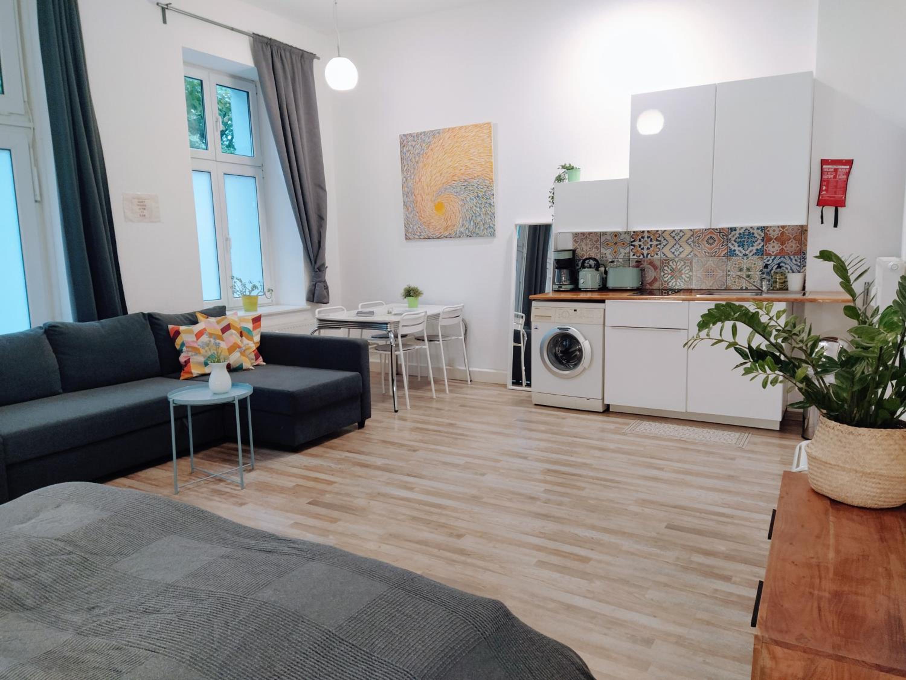 Cozy studio in Friedrichshain, 4 quiet guests only