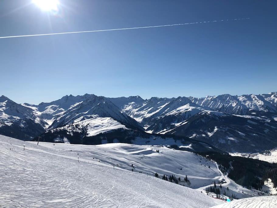 Ferienhaus Zillertal Panorama Blick Balkon Sauna