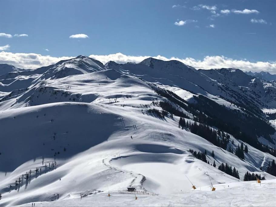 Ferienhaus Zillertal Panorama Blick Balkon Sauna