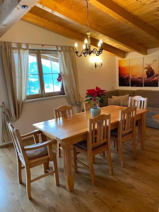 Ferienhaus Zillertal Panorama Blick Balkon Sauna