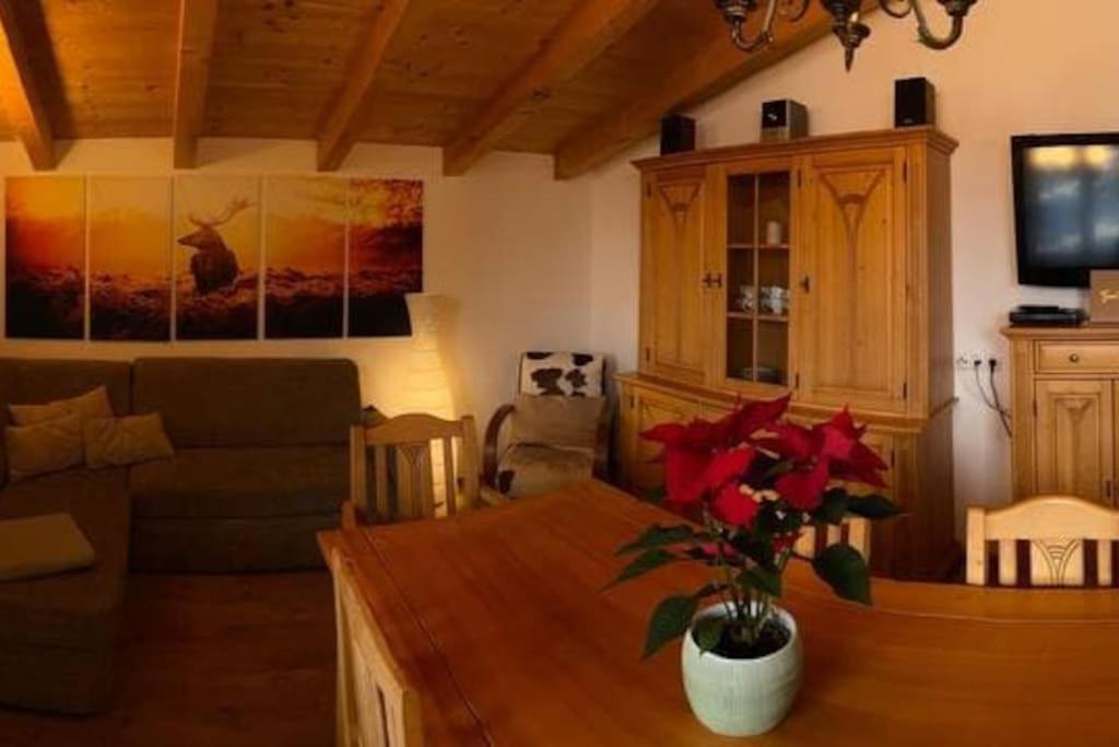 Ferienhaus Zillertal Panorama Blick Balkon Sauna