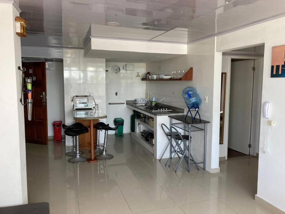 Lindo apartamento en el mejor sector de la isla. piscina, bbq, playa a 30 metros