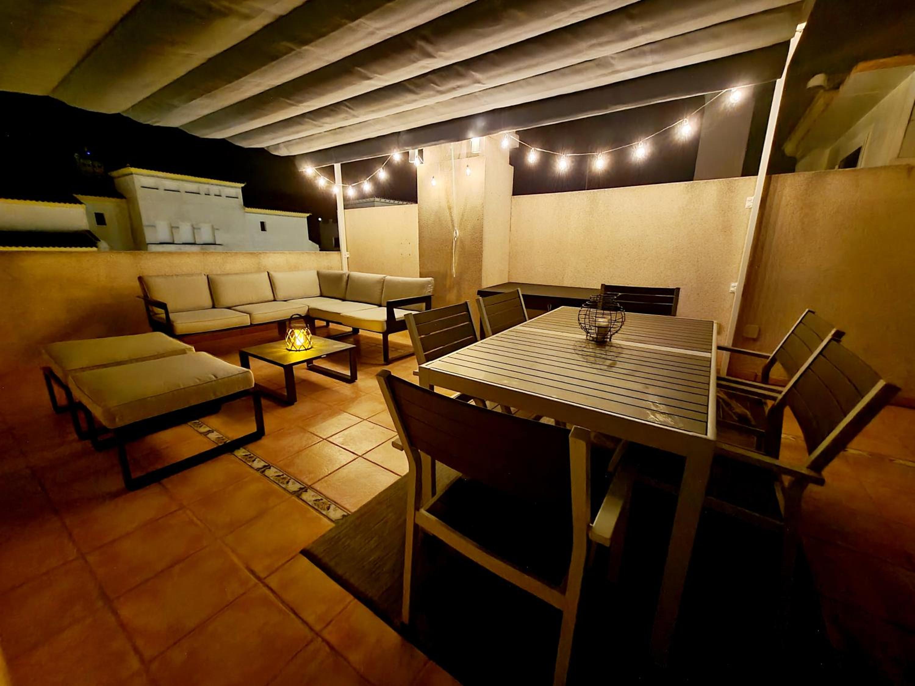 Private Solarium - Golf and Pool View - Las Ramblas 830 view 2