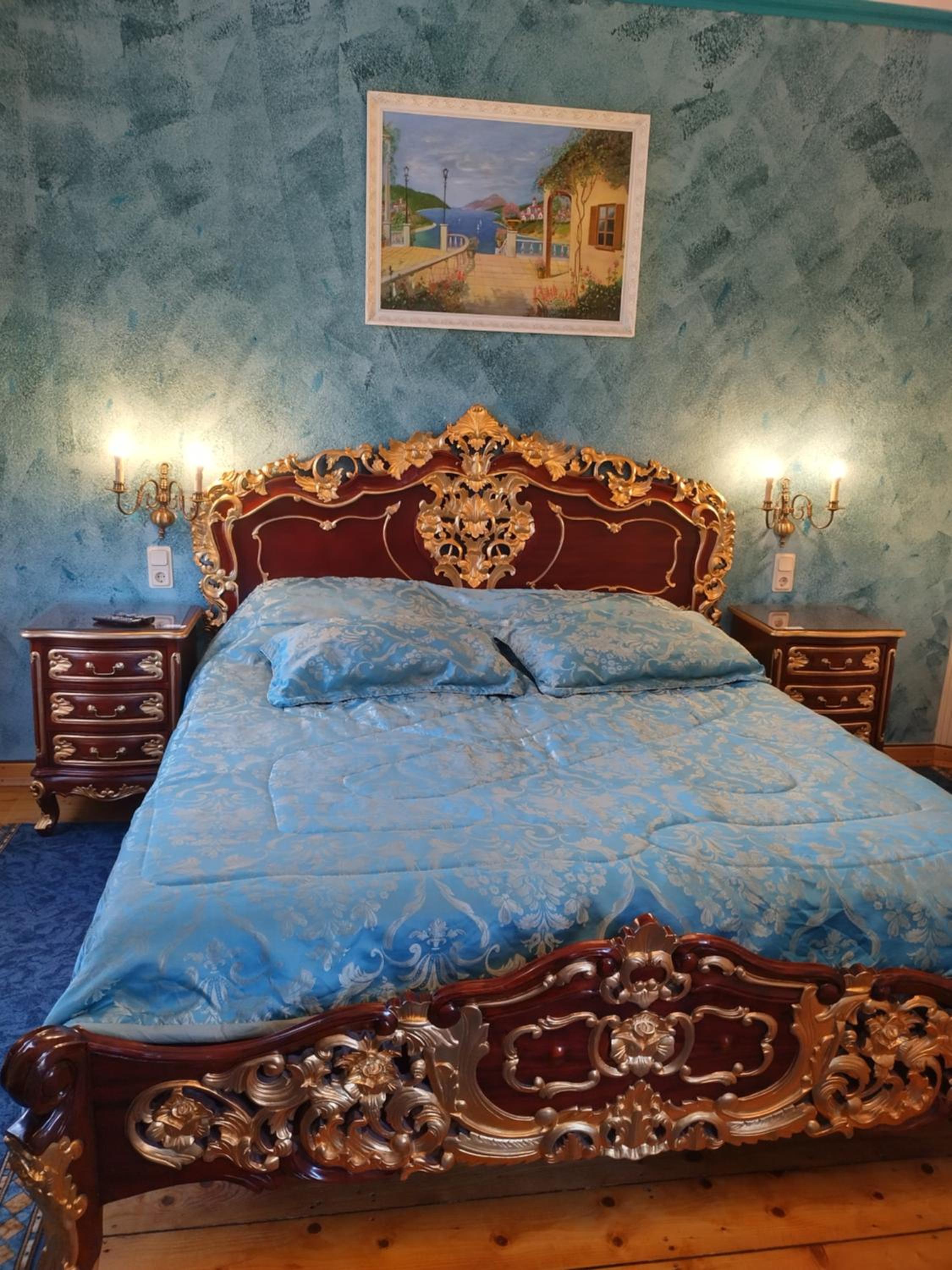 Villa Imperia, Museums-Hotel, Treppensteigen