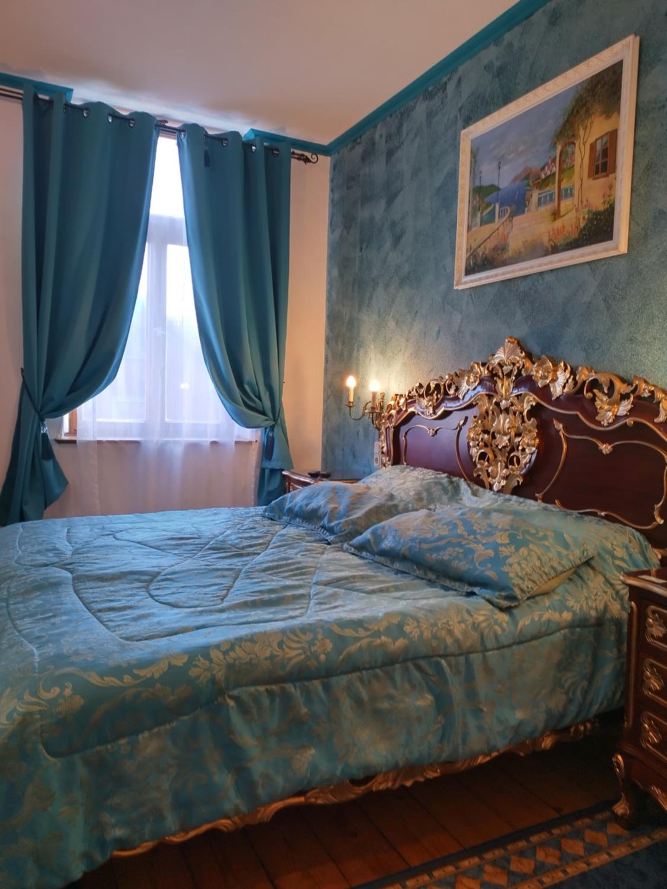 Villa Imperia, Museums-Hotel, Treppensteigen