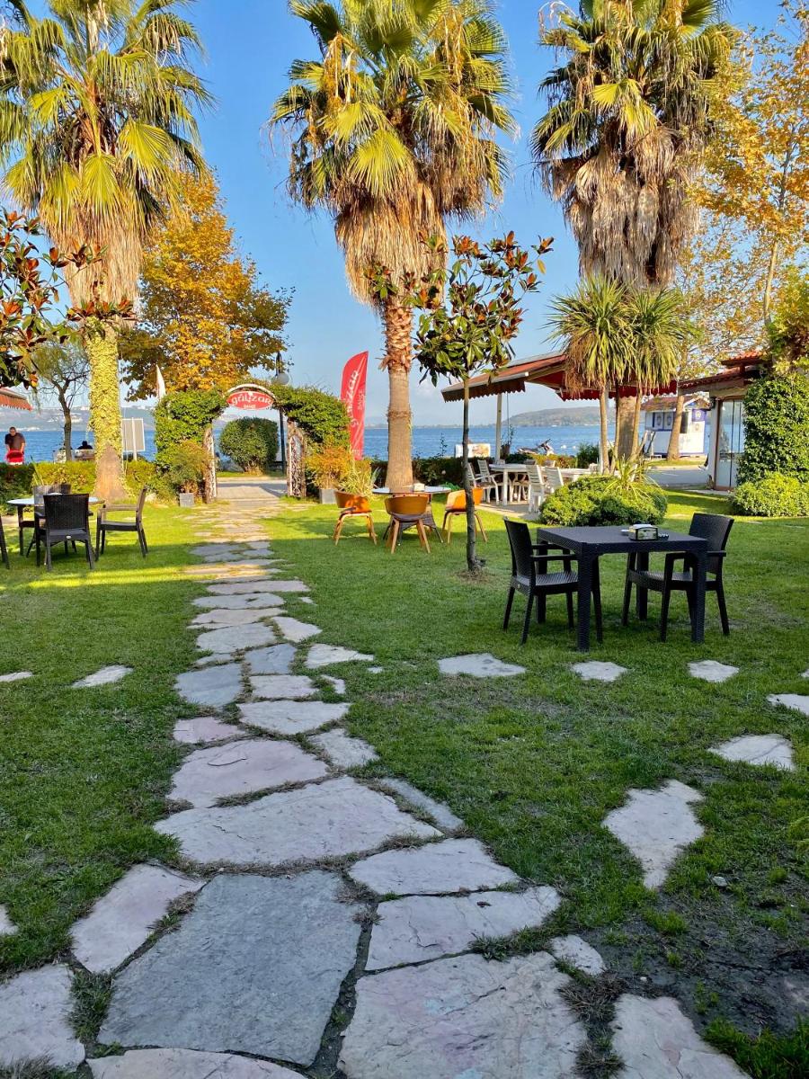 outdoor BBQ area