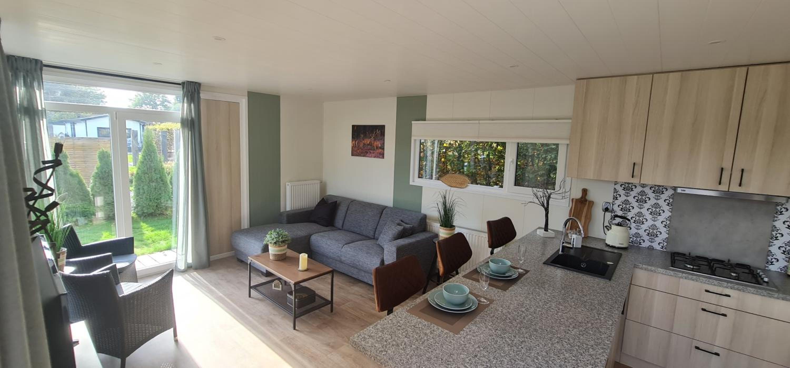 Sfeervolle recreatiewoning in Putten Veluwe view 2