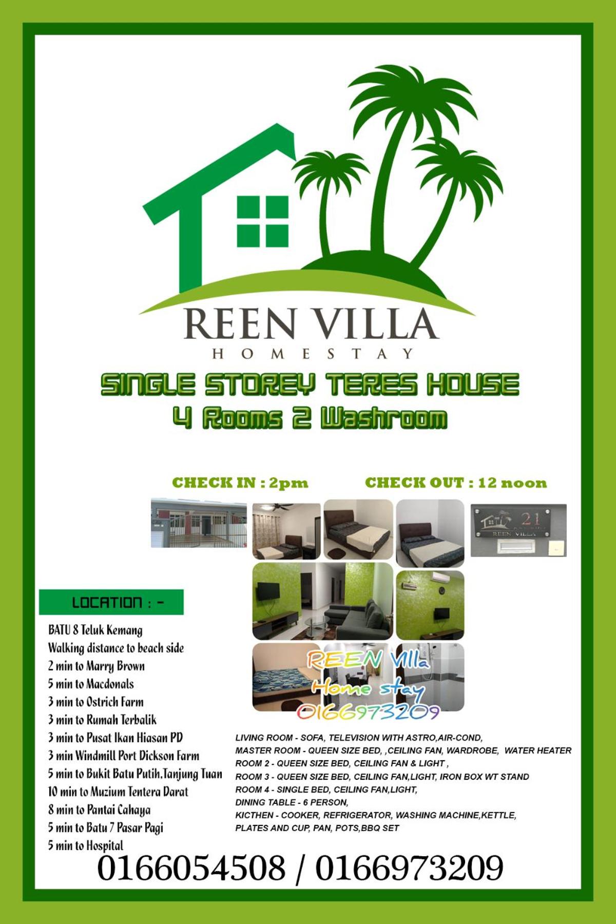 Reenvillahomestayportdickson