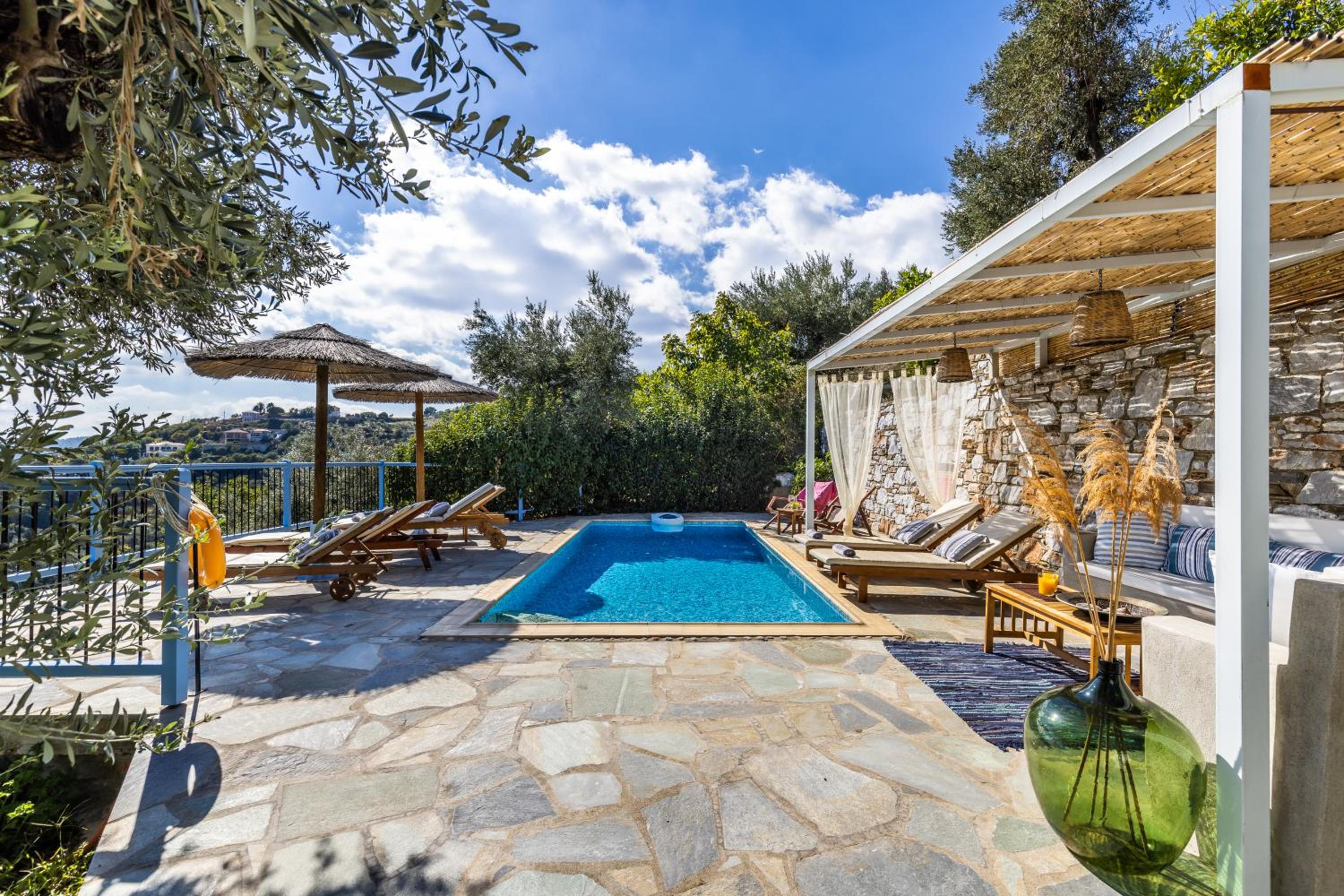 villa Avaton near Skopelos town view 5