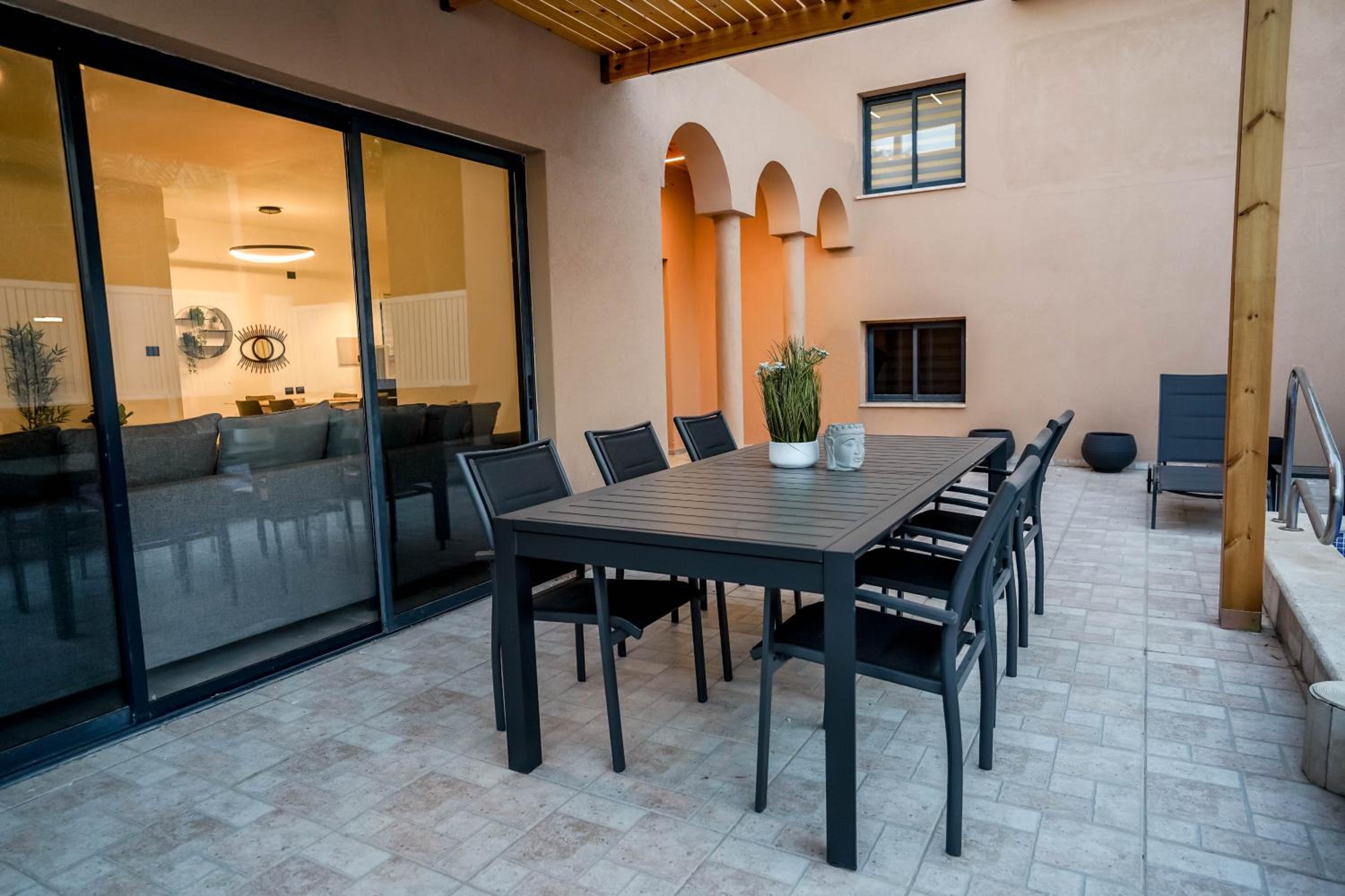 וילה רוני בריכה מחוממת Villa Roni Heated pool view 5