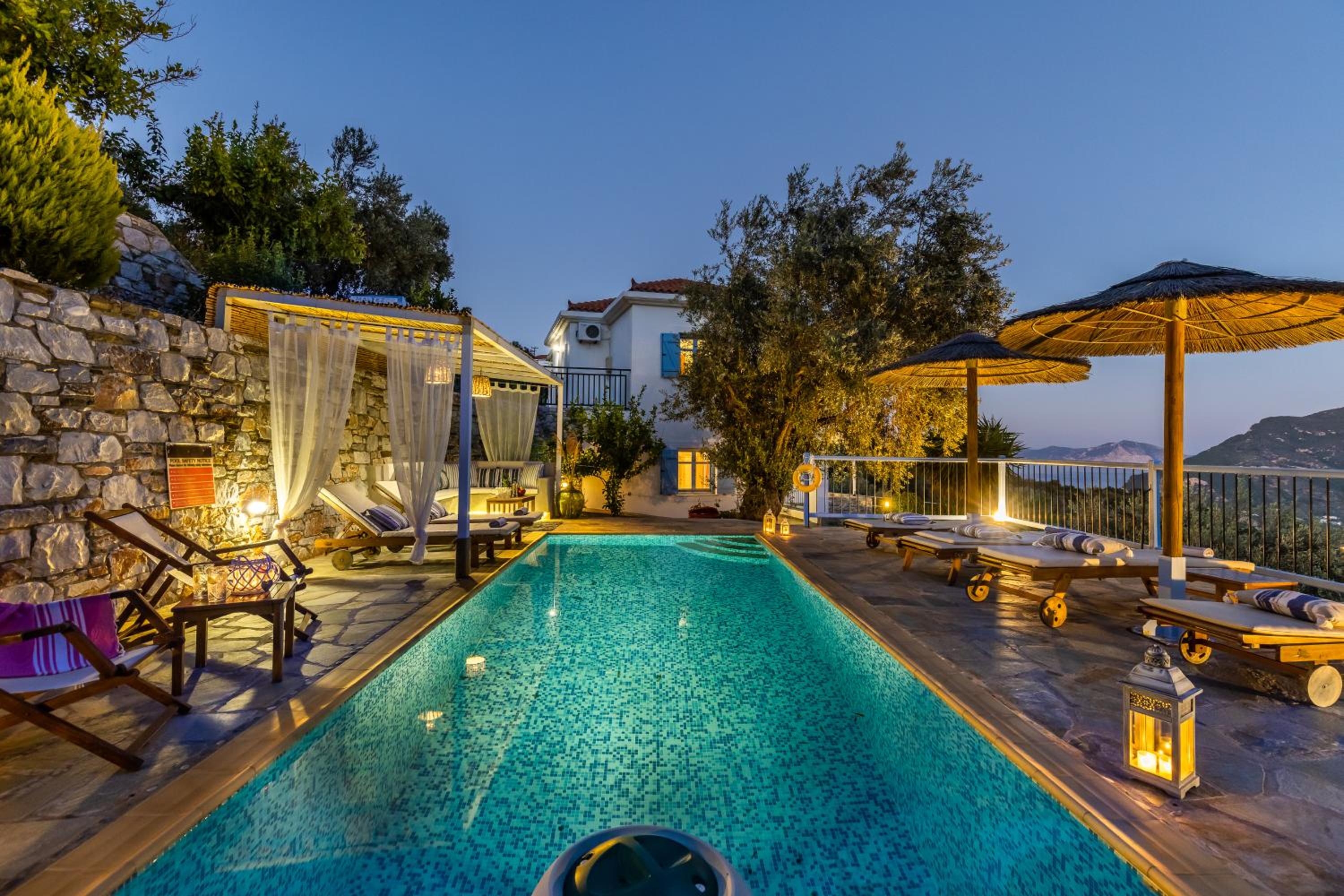 villa Avaton near Skopelos town view 2