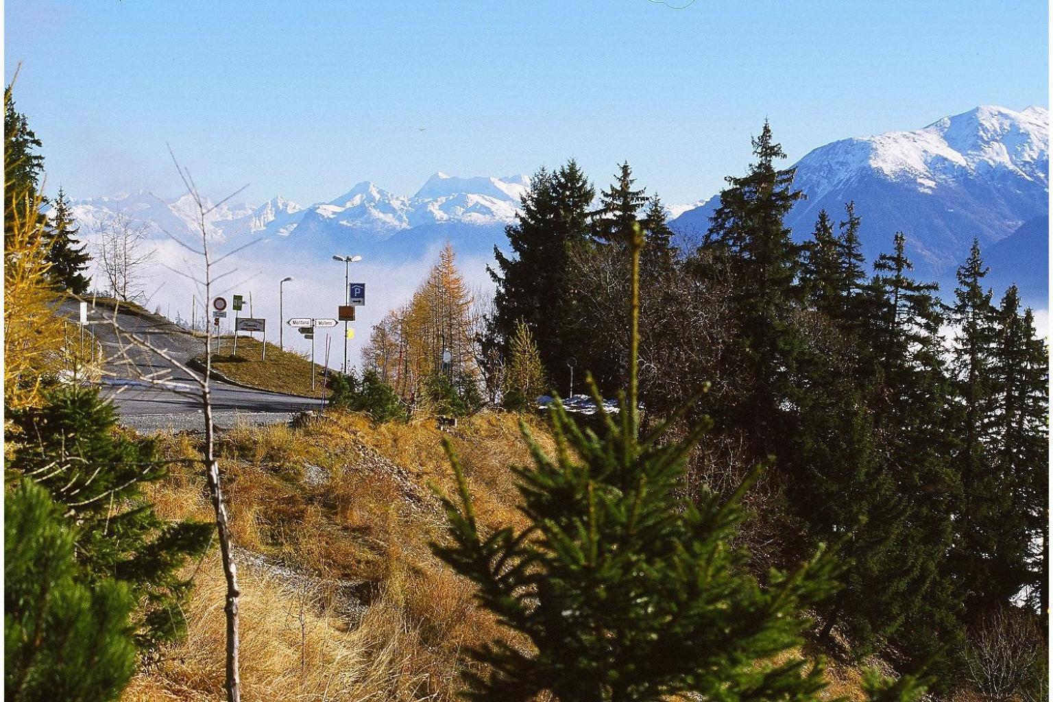 Apartment Eglantine with stunning views of the Valais Peaks