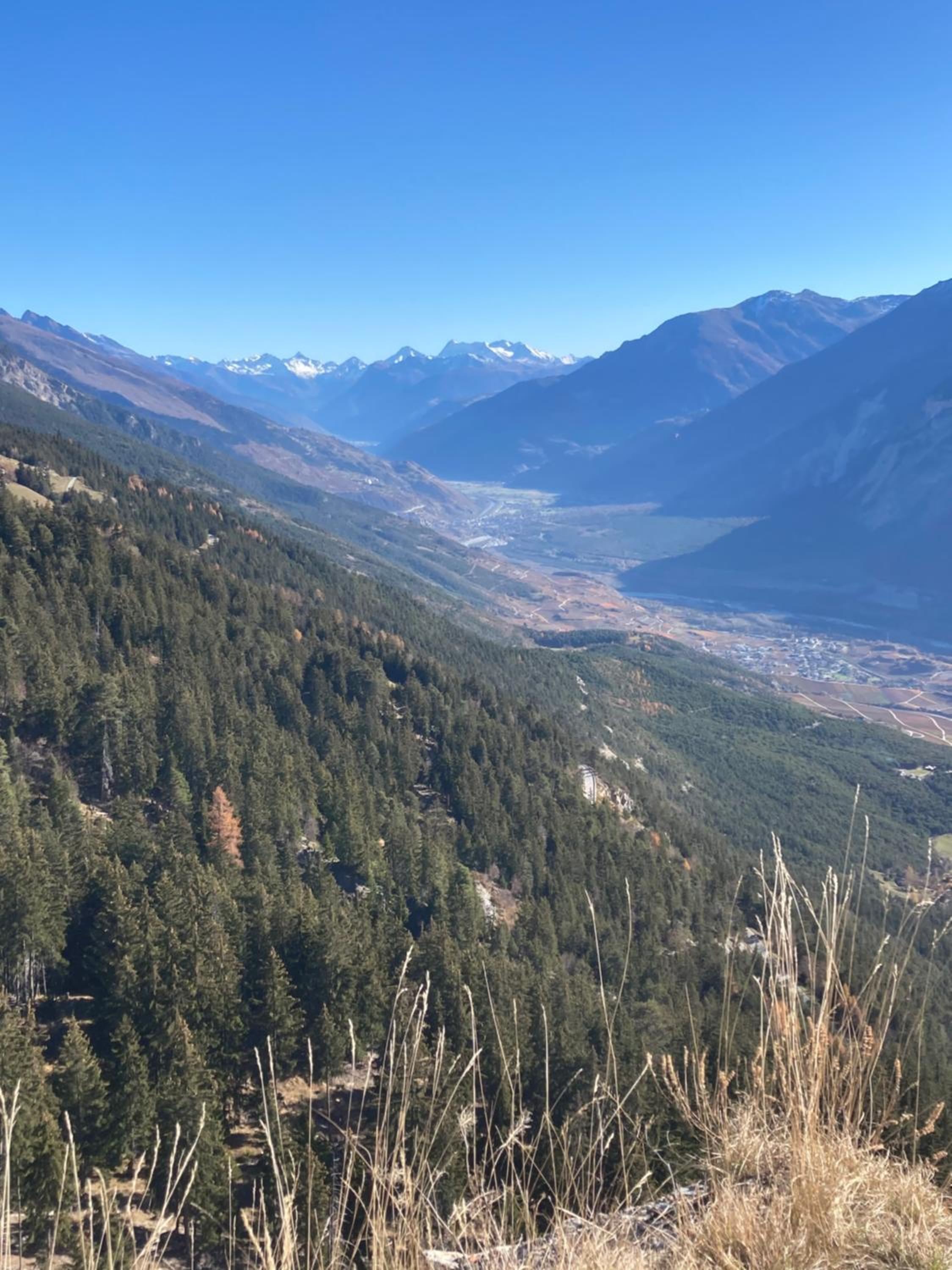 Apartment Eglantine with stunning views of the Valais Peaks