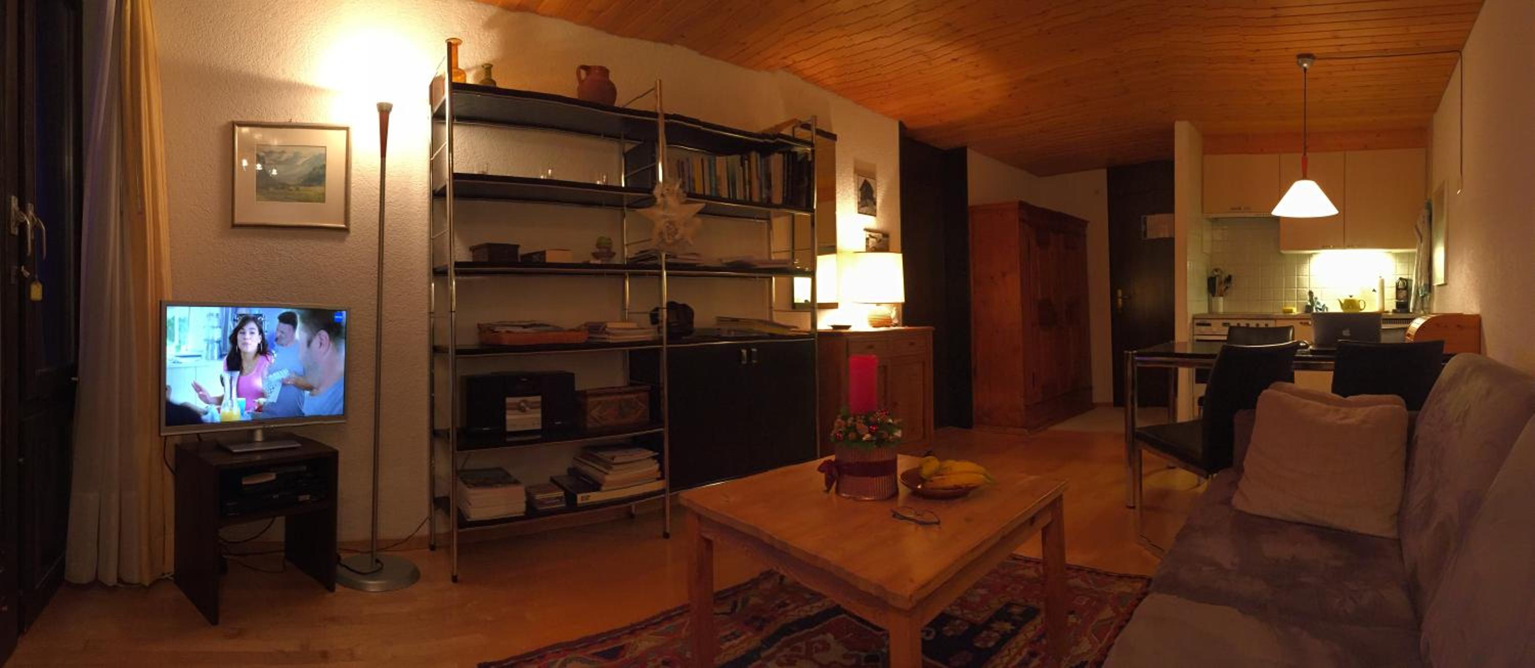 Apartment Eglantine with stunning views of the Valais Peaks