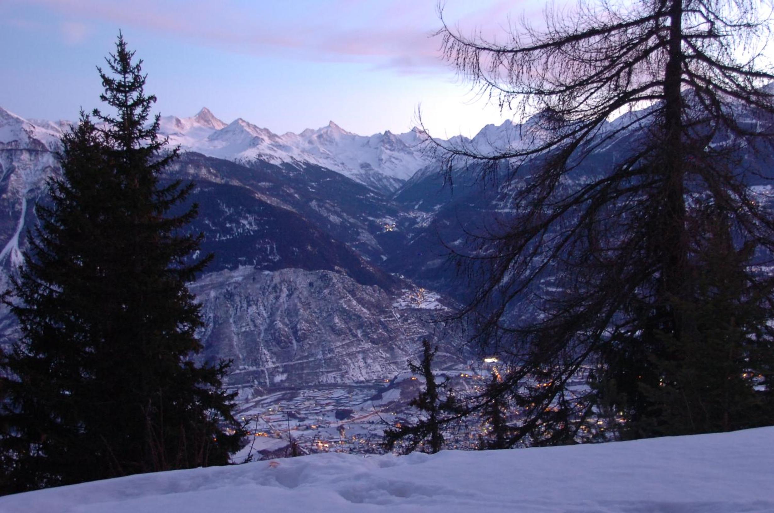 Apartment Eglantine with stunning views of the Valais Peaks