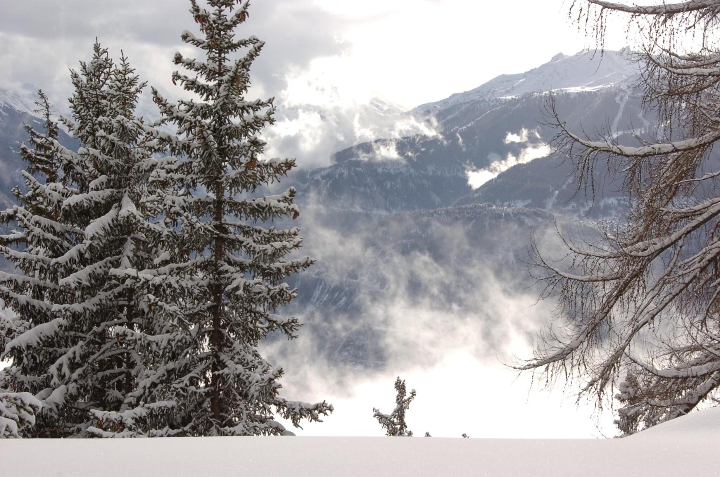 Apartment Eglantine with stunning views of the Valais Peaks