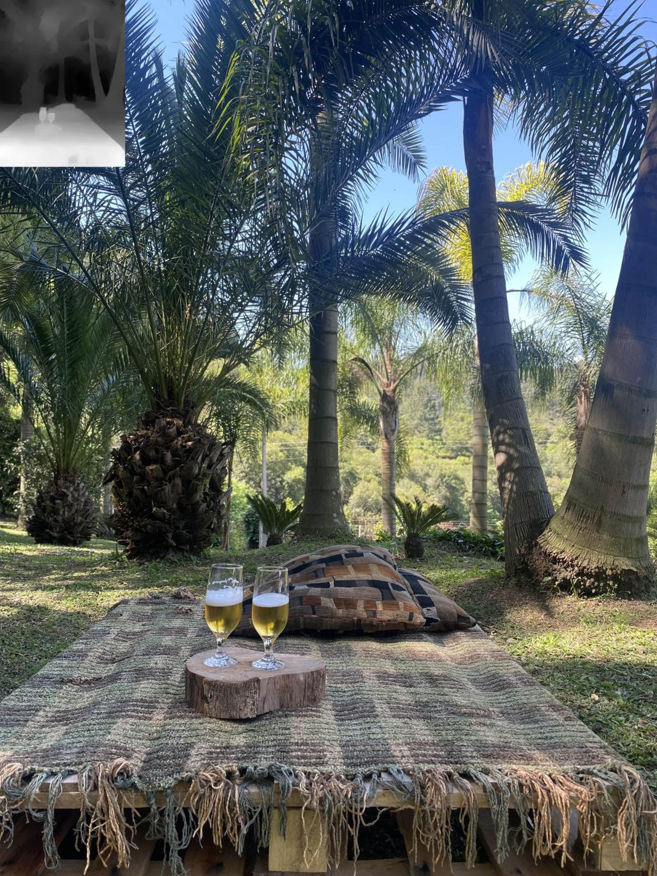 Sítio dos Coqueiros, em meio a natureza com piscina