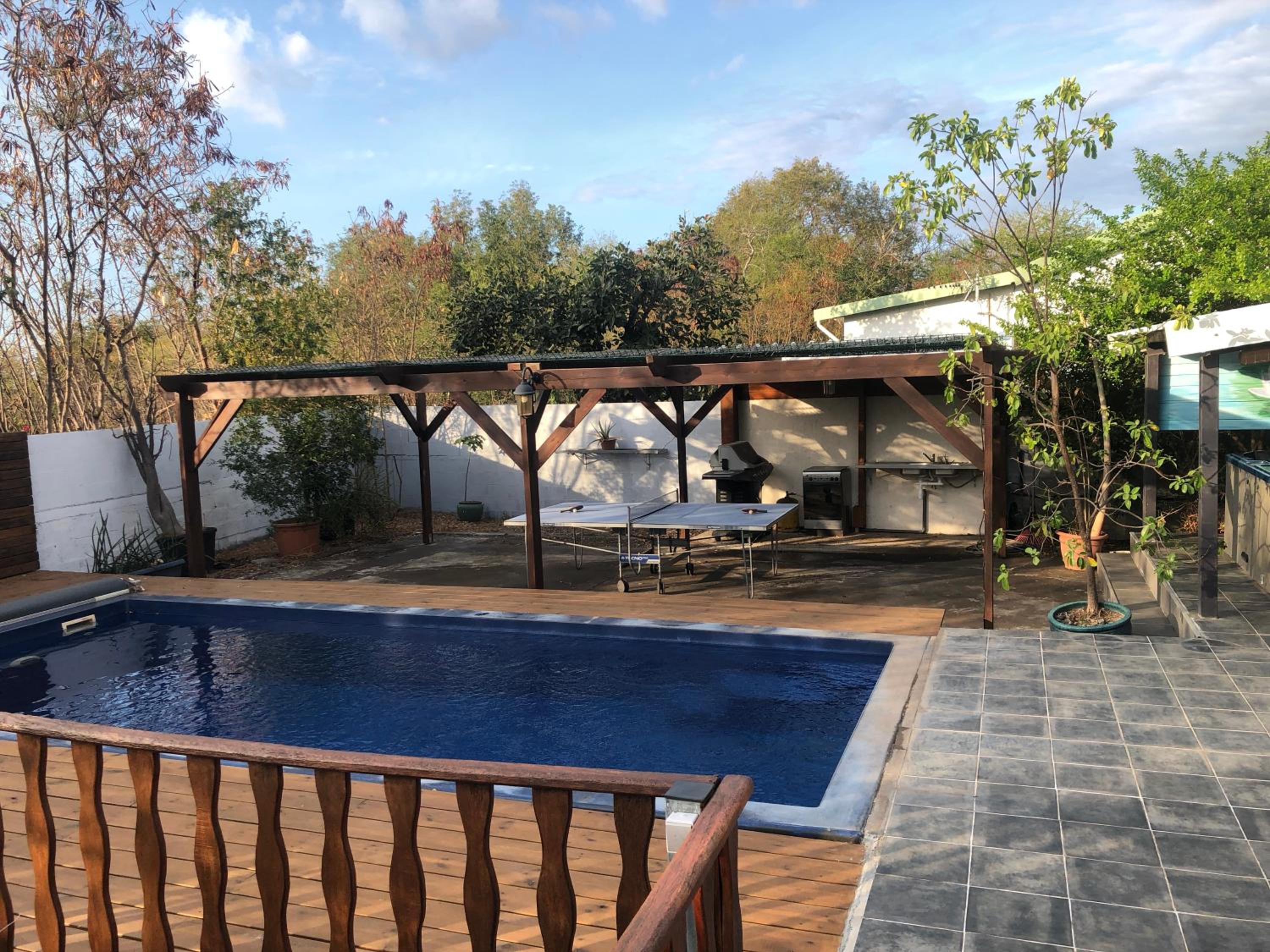 La Kaz Paille en Queue, Magnifique Villa F5 récemment rénovée avec piscine et Jacuzzi sur La Possession view 5