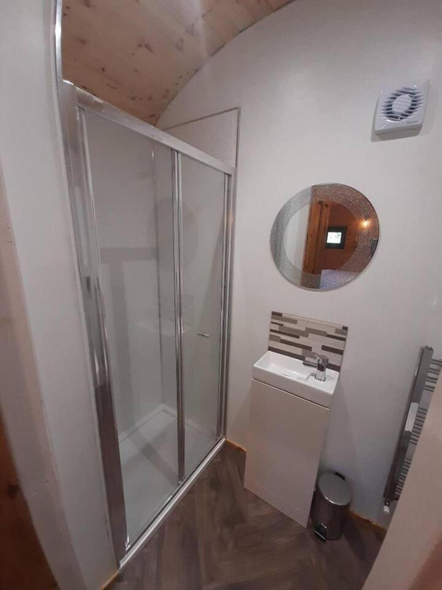 Min yr Afon - Cabin - Sleeps 2 - Hot Tub - Parking view 3