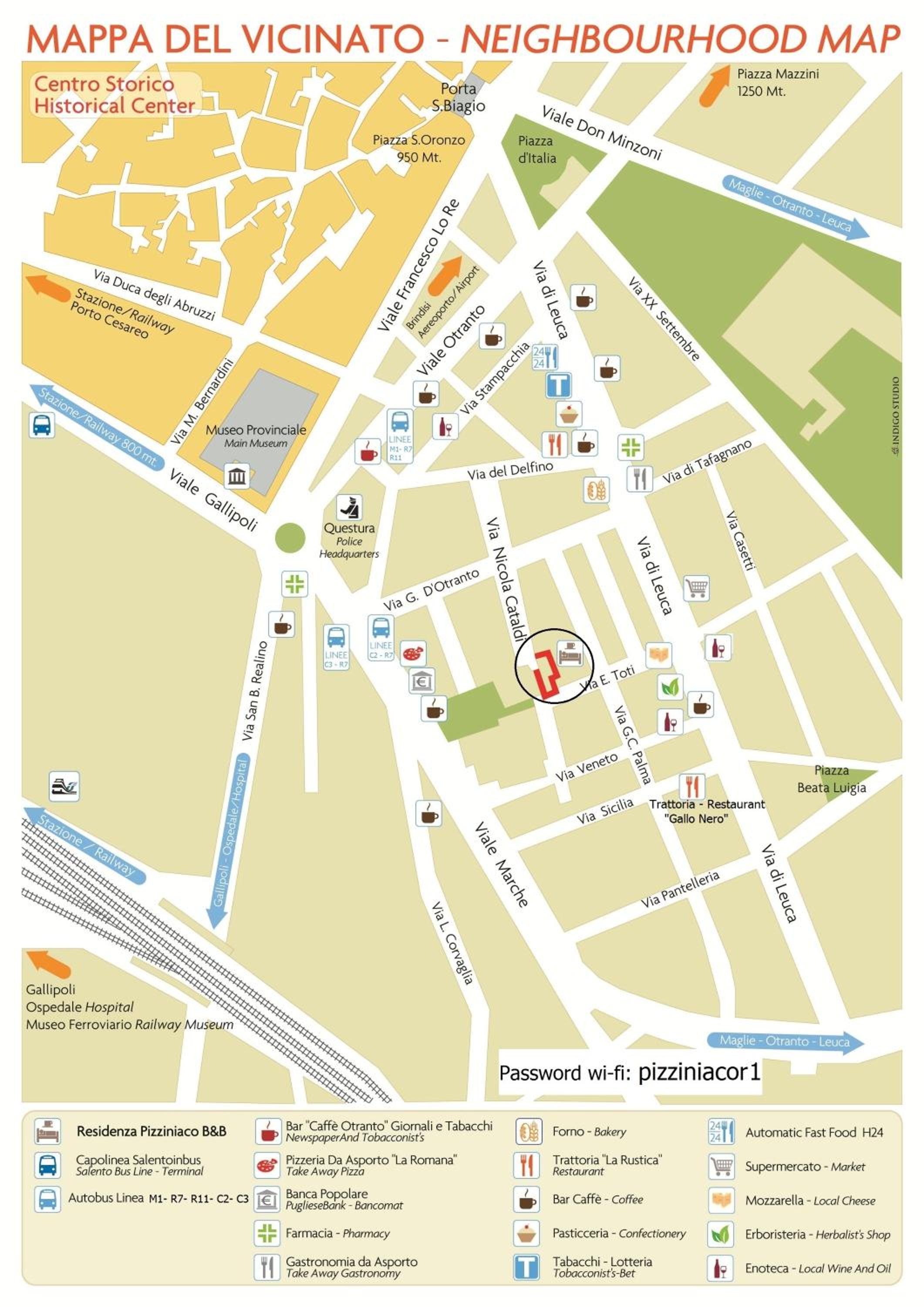 B&B Residenza Pizziniaco