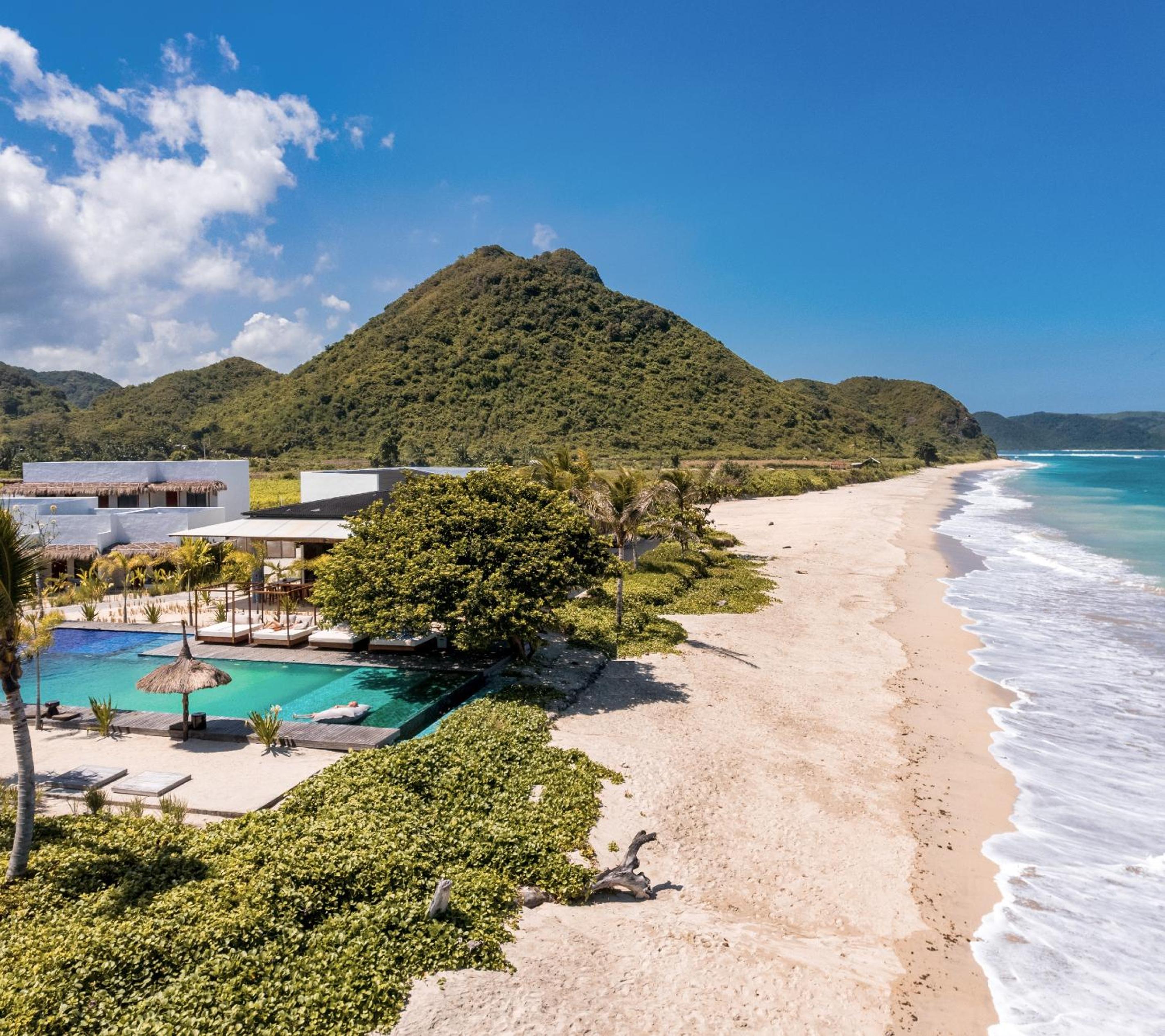 Amber Lombok Beach Resort view 2