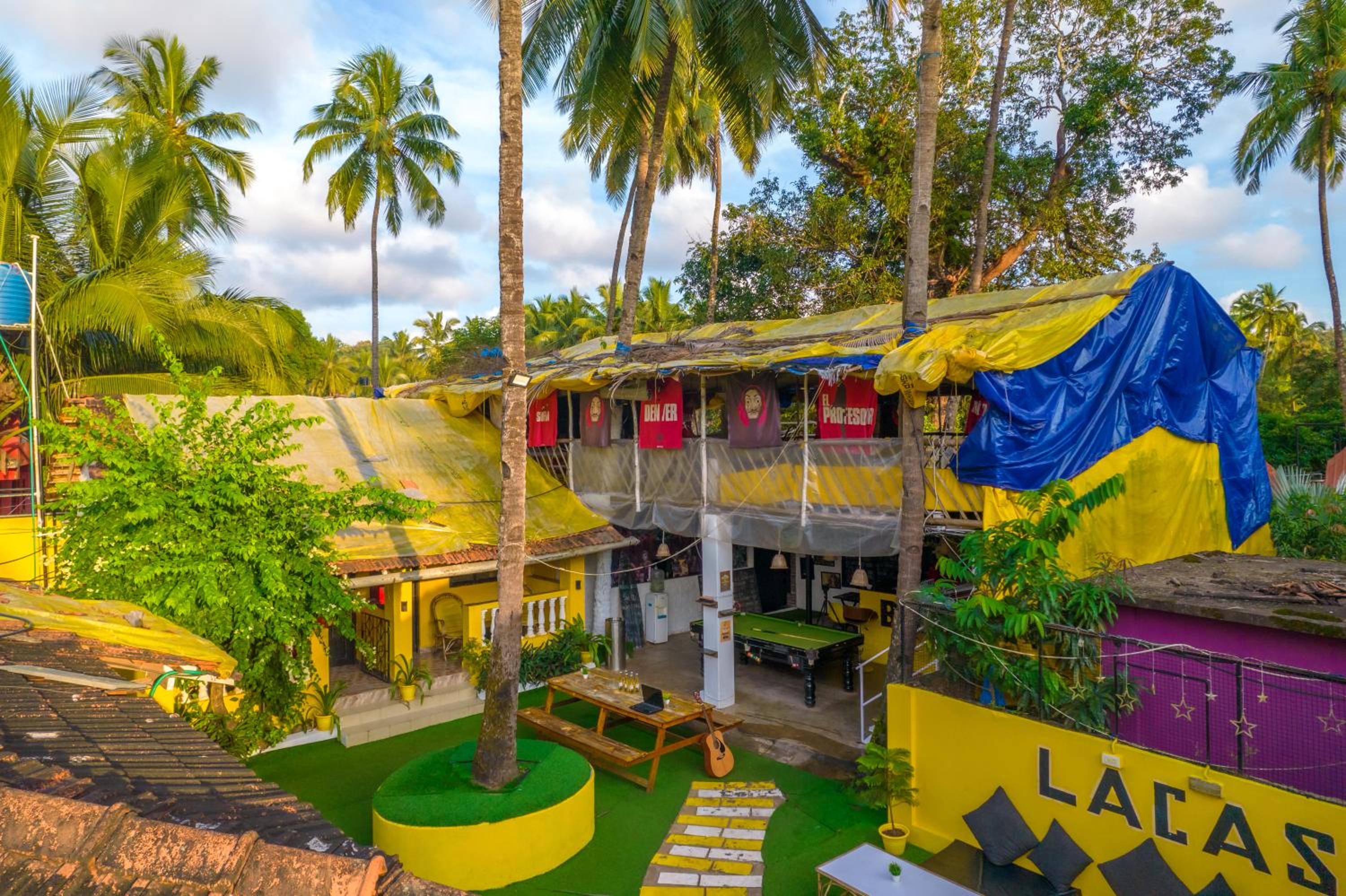 Whoopers Hostel Palolem- Money Heist Themed