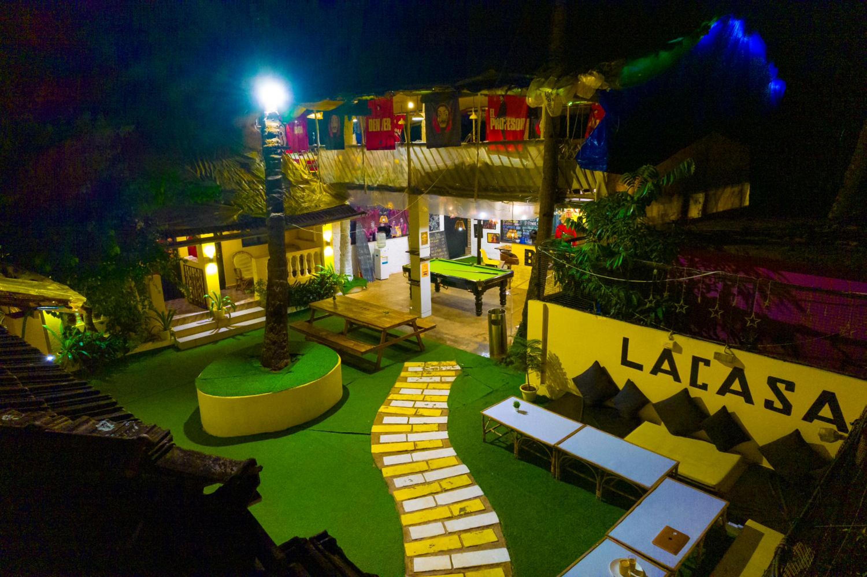 Whoopers Hostel Palolem- Money Heist Themed