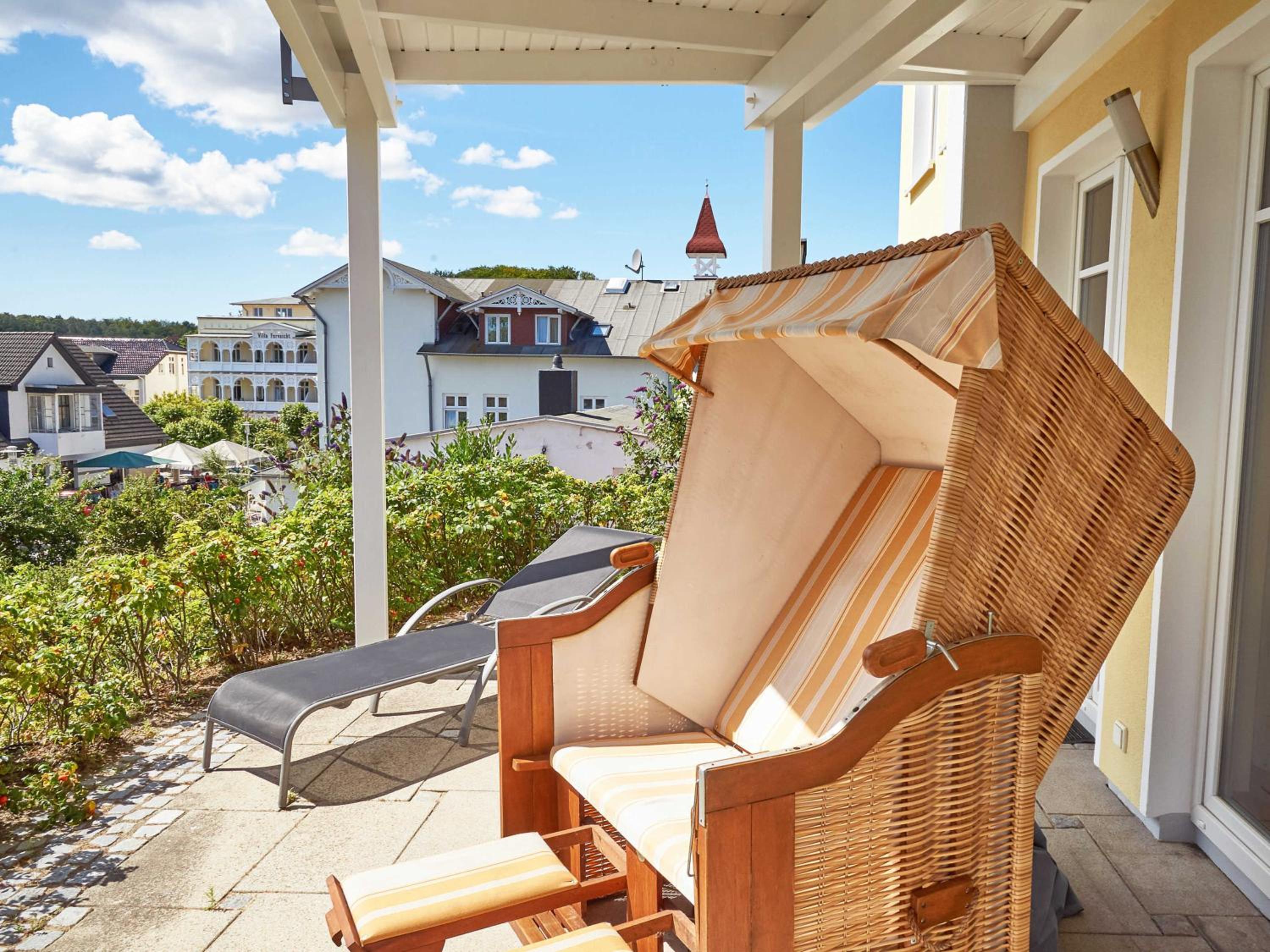 Villa Sommerwind - WG 02 mit Terrasse, Kamin und Sauna