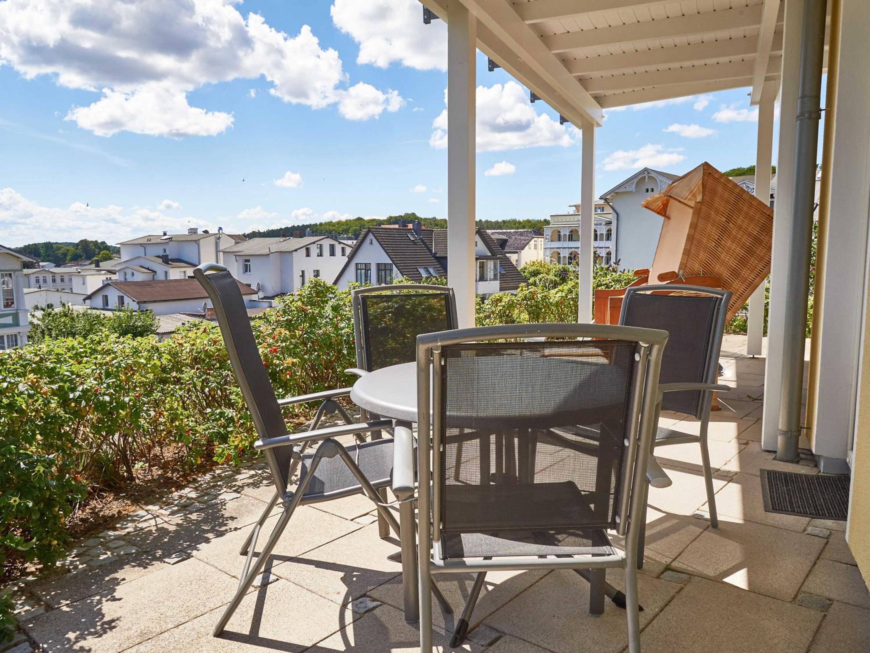 Villa Sommerwind - WG 02 mit Terrasse, Kamin und Sauna