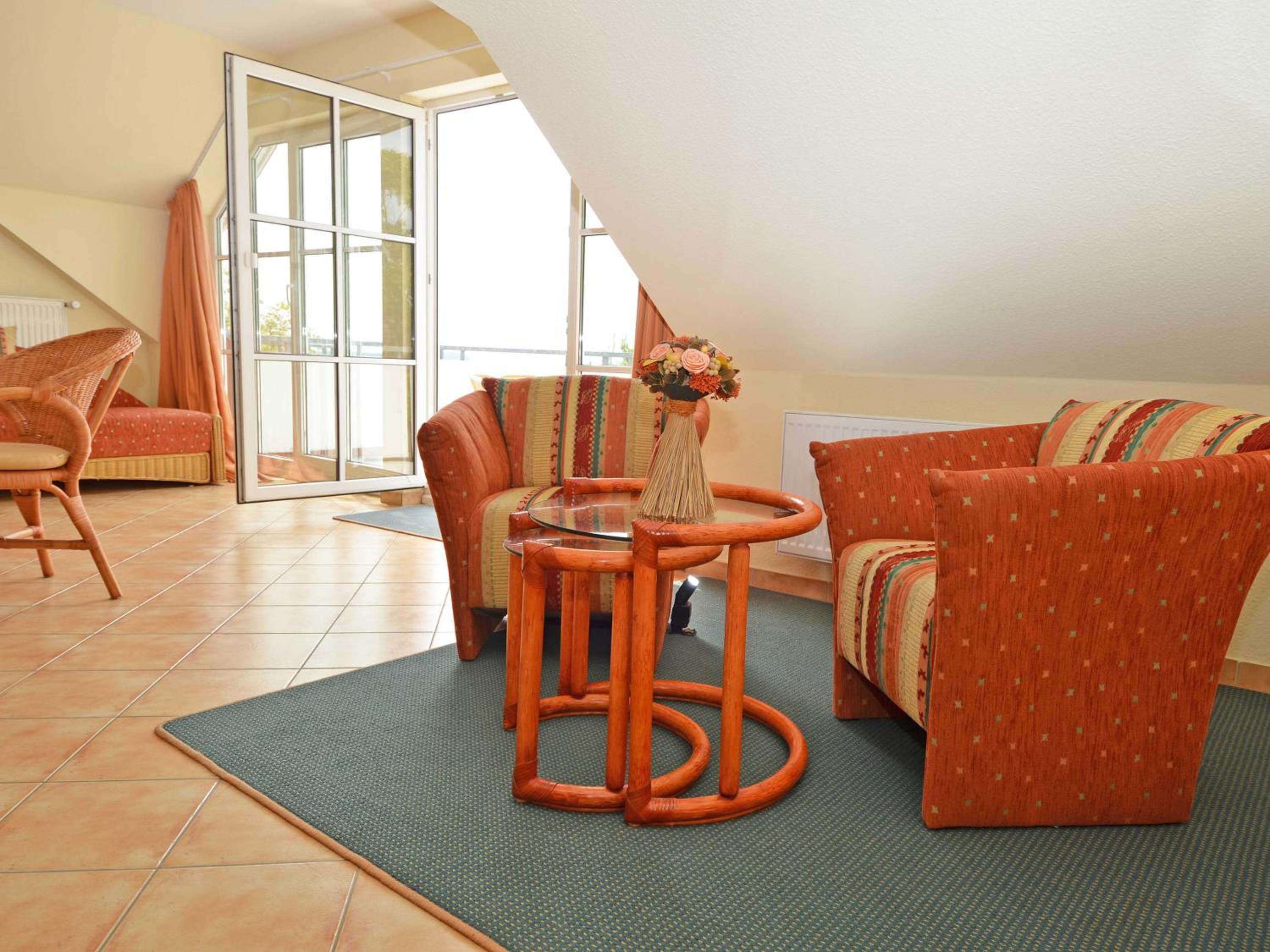 Villa Vilmblick - Wohnung 23 mit Meerblick-Balkon