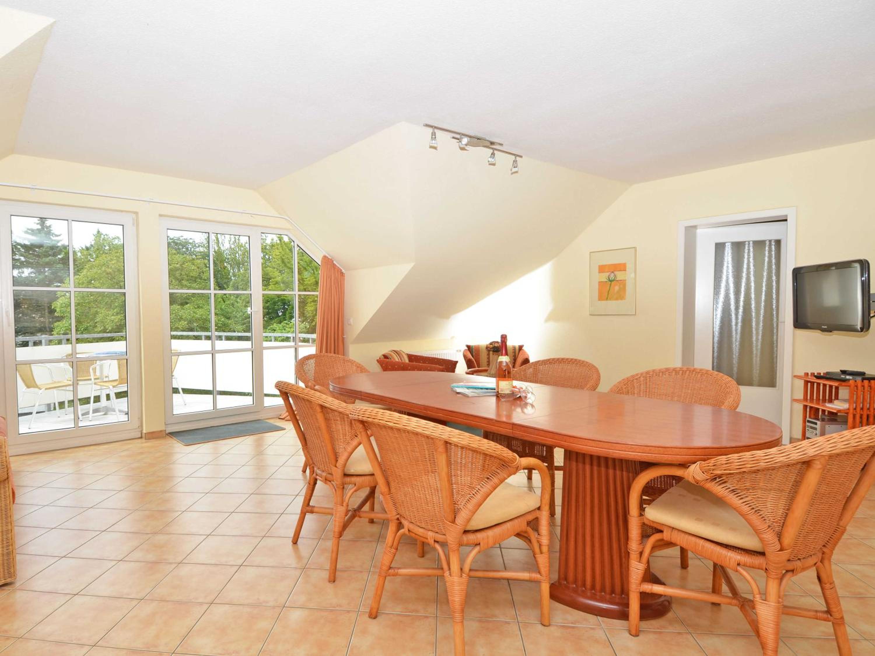 Villa Vilmblick - Wohnung 23 mit Meerblick-Balkon