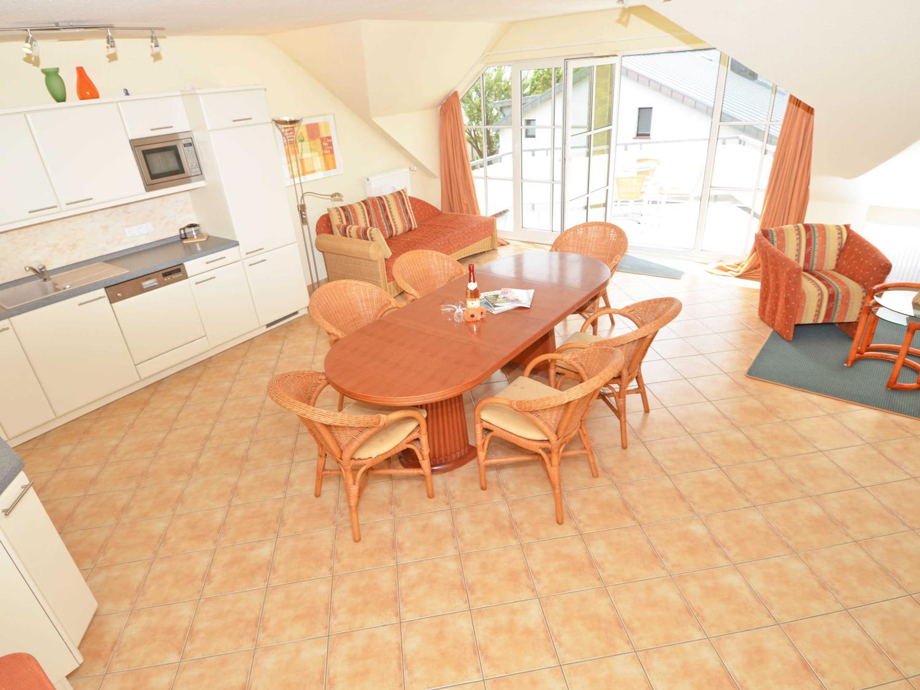 Villa Vilmblick - Wohnung 23 mit Meerblick-Balkon